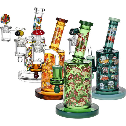 Pulsar Greatest Hits Series Glow Dab Rig Kit / 8 بوصة / 14 مم F
