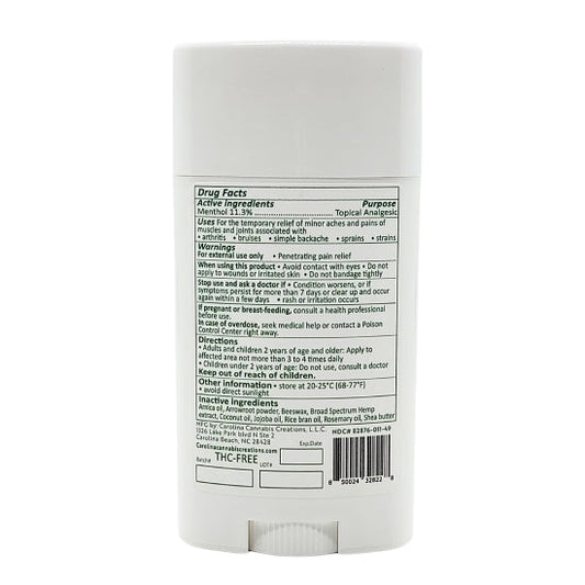 CannaRelief 2000mg Pain Relieving Balm | Carolina Cannabis Creations