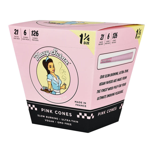 Blazy Susan Pink Pre-Rolled Cones | 21pc