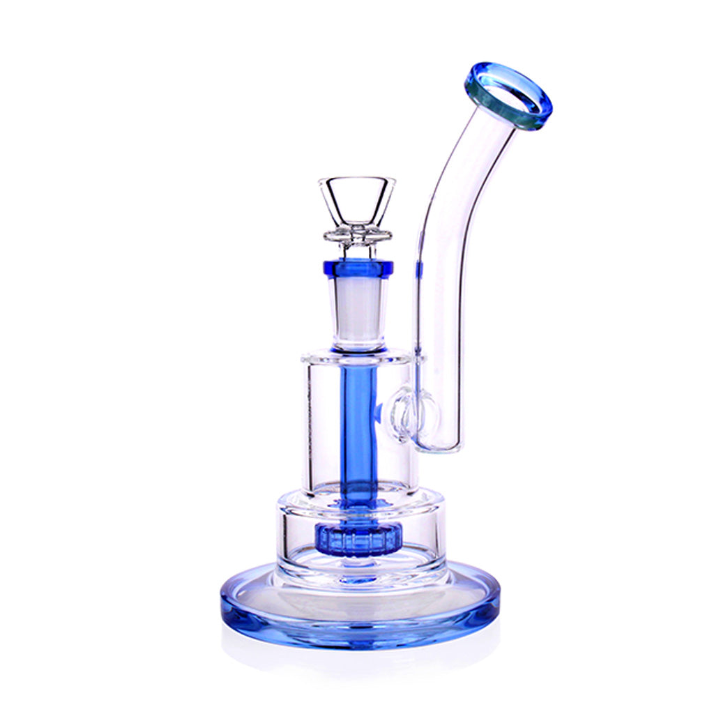 Stacked Chamber Showerhead Perc Bong