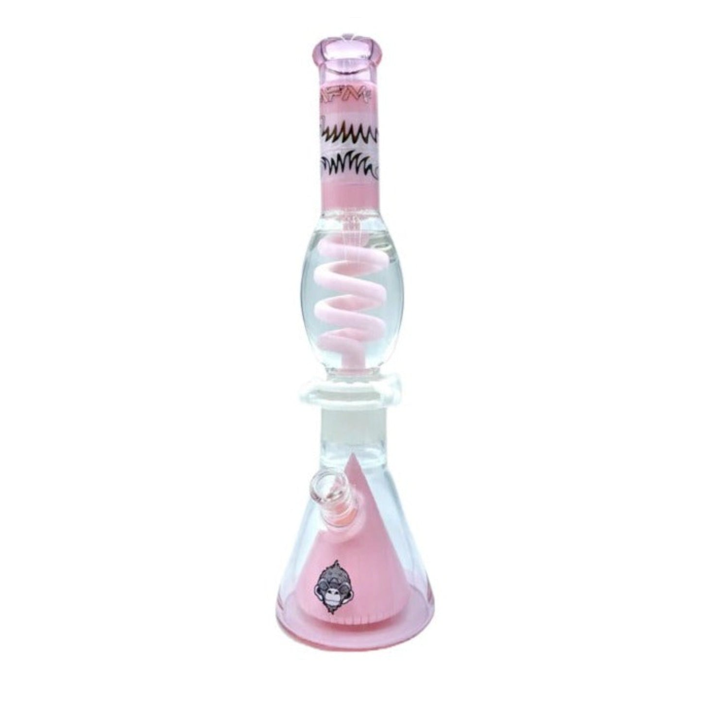 AFM Glass TX043 Bubble Coil Bong 16in