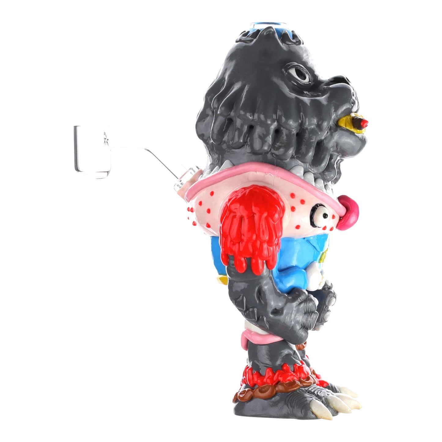 Royal Glass Angry Beaver Dab Rig 7in With 14mm Banger