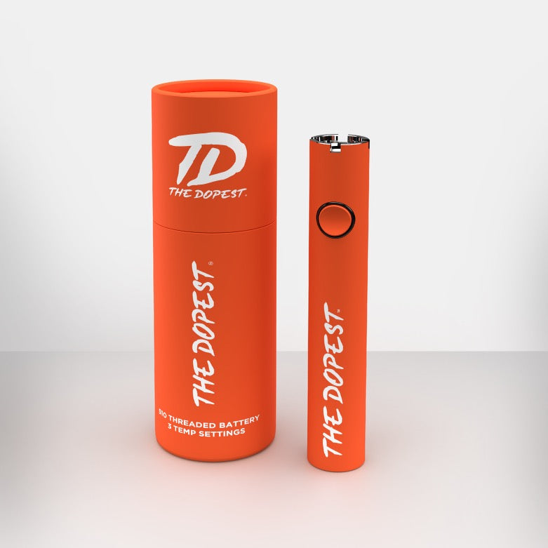 The Dopest Battery 510 Threaded USB-C Orange
