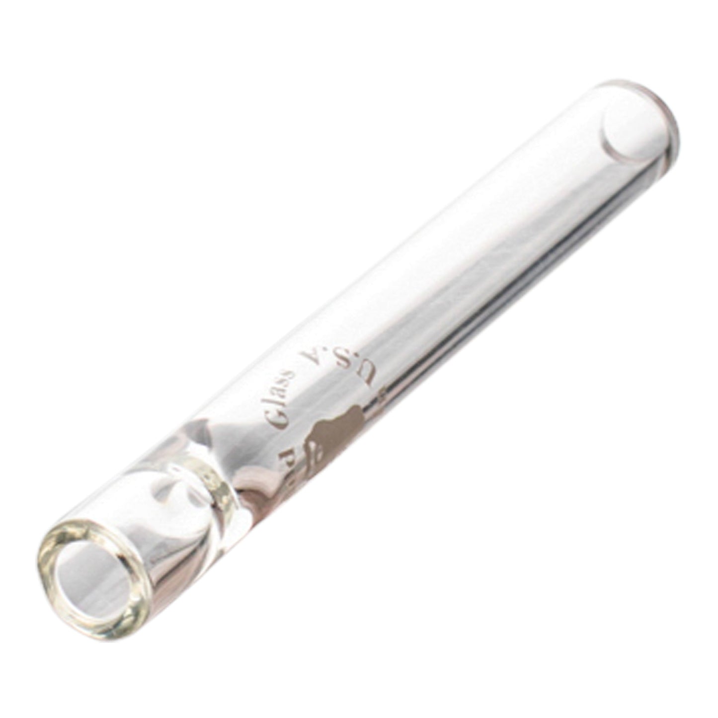 Bearded Long Chillum 4in Borosilicate Glass