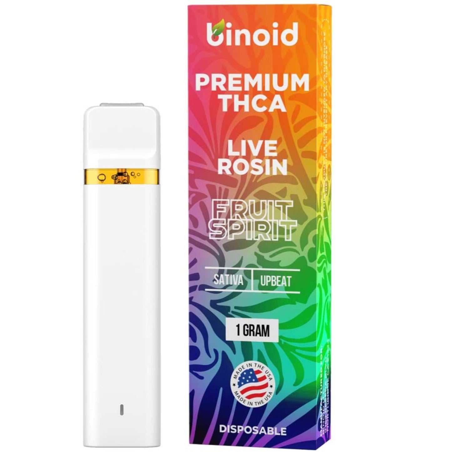 Binoid Live Rosin THC-A Vape 1000mg Disposable