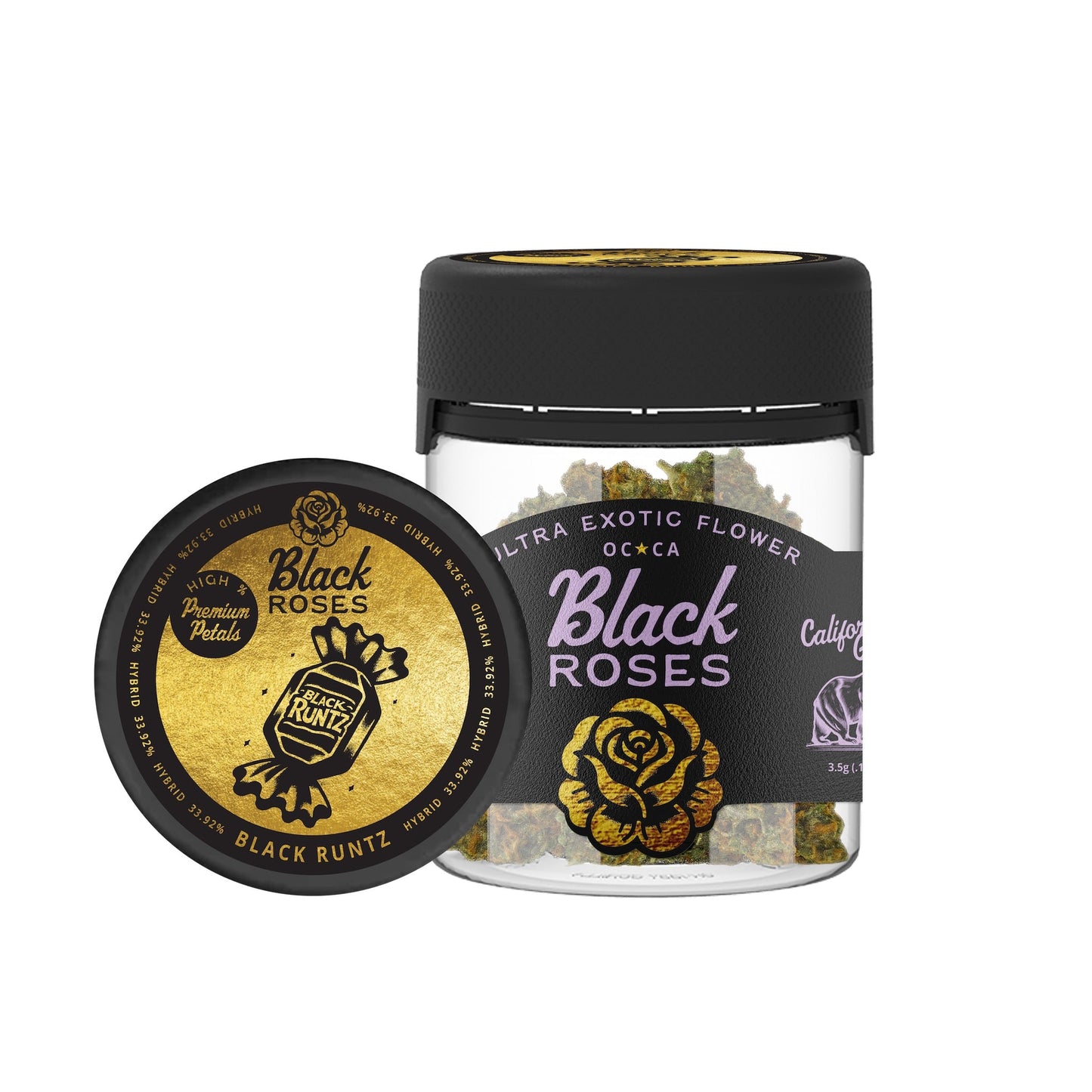 Black Roses Black Runtz THC-A Flower 3.5g