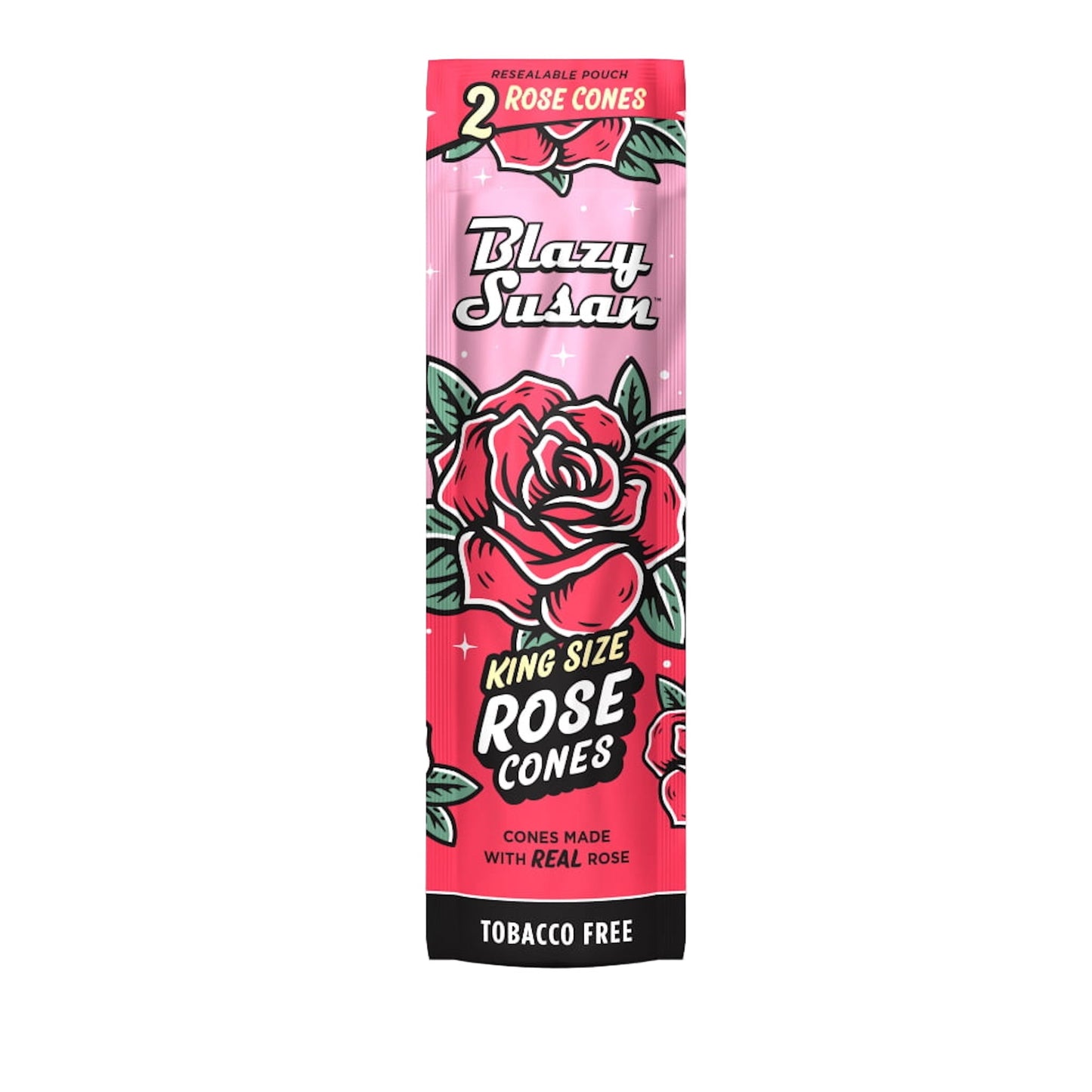 Blazy Susan Rose Cones 2ct