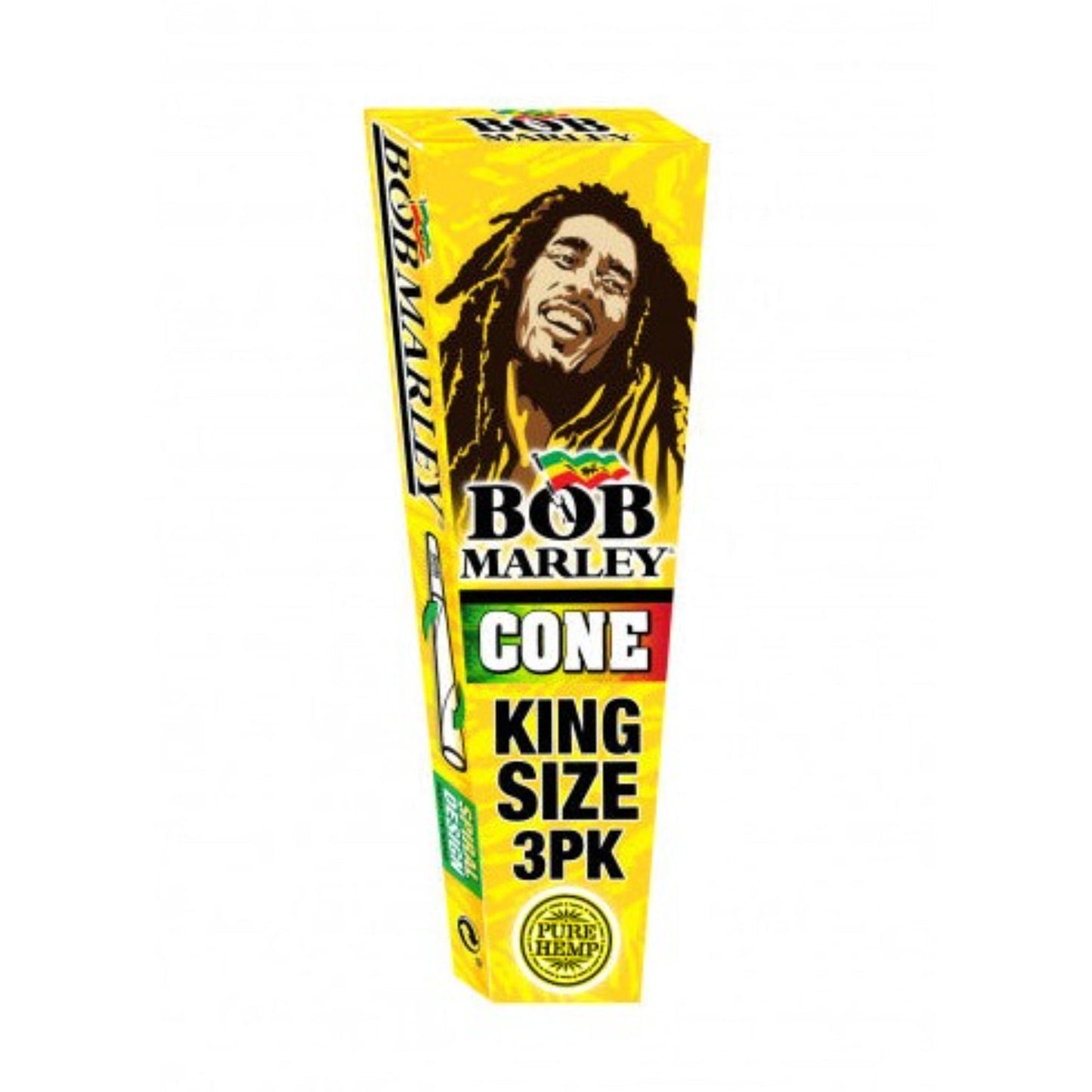 Bob Marley Pre Rolled Cones 1 1/4 6 Pack All Natural Hemp