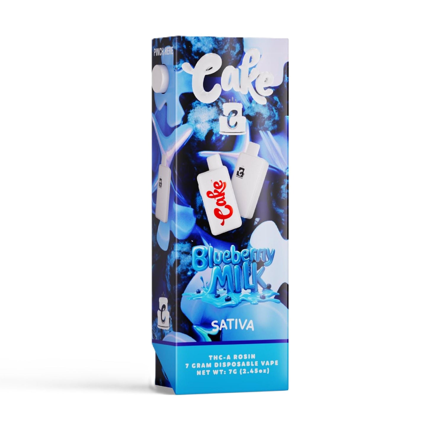 Cake THC-A Live Rosin Vaporizer 7000mg