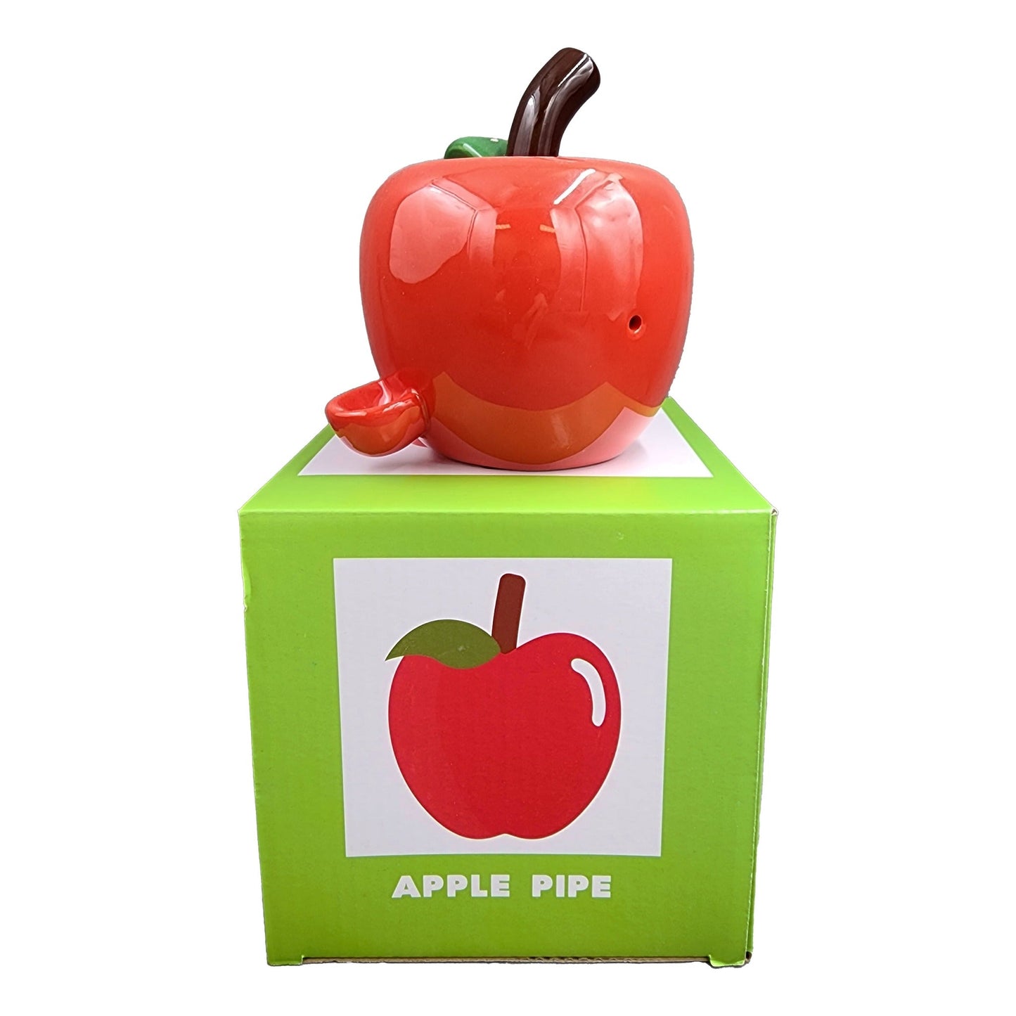 Fashioncraft Ceramic Apple Pipe 5in