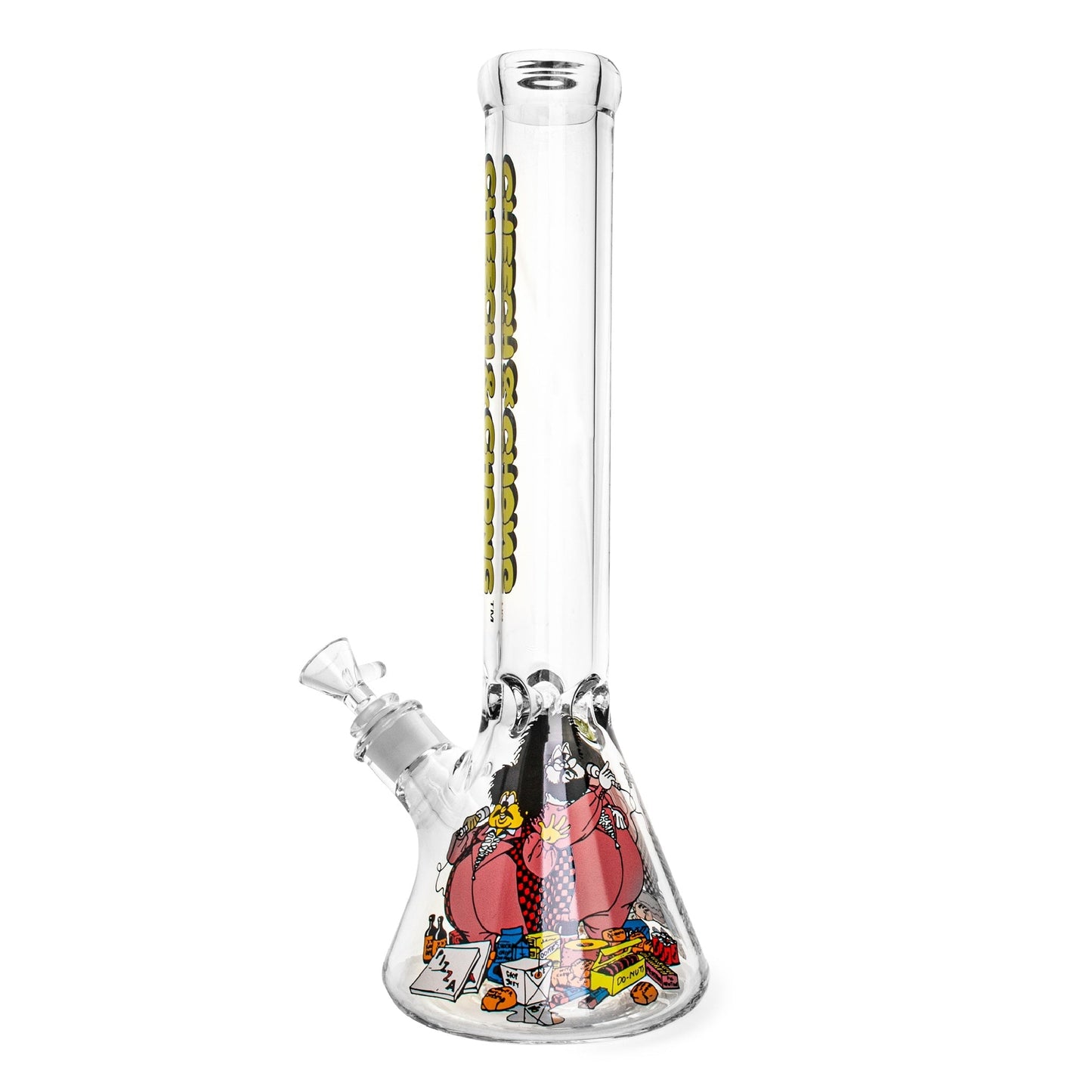 Cheech & Chong Bloat On Beaker Bong 15in
