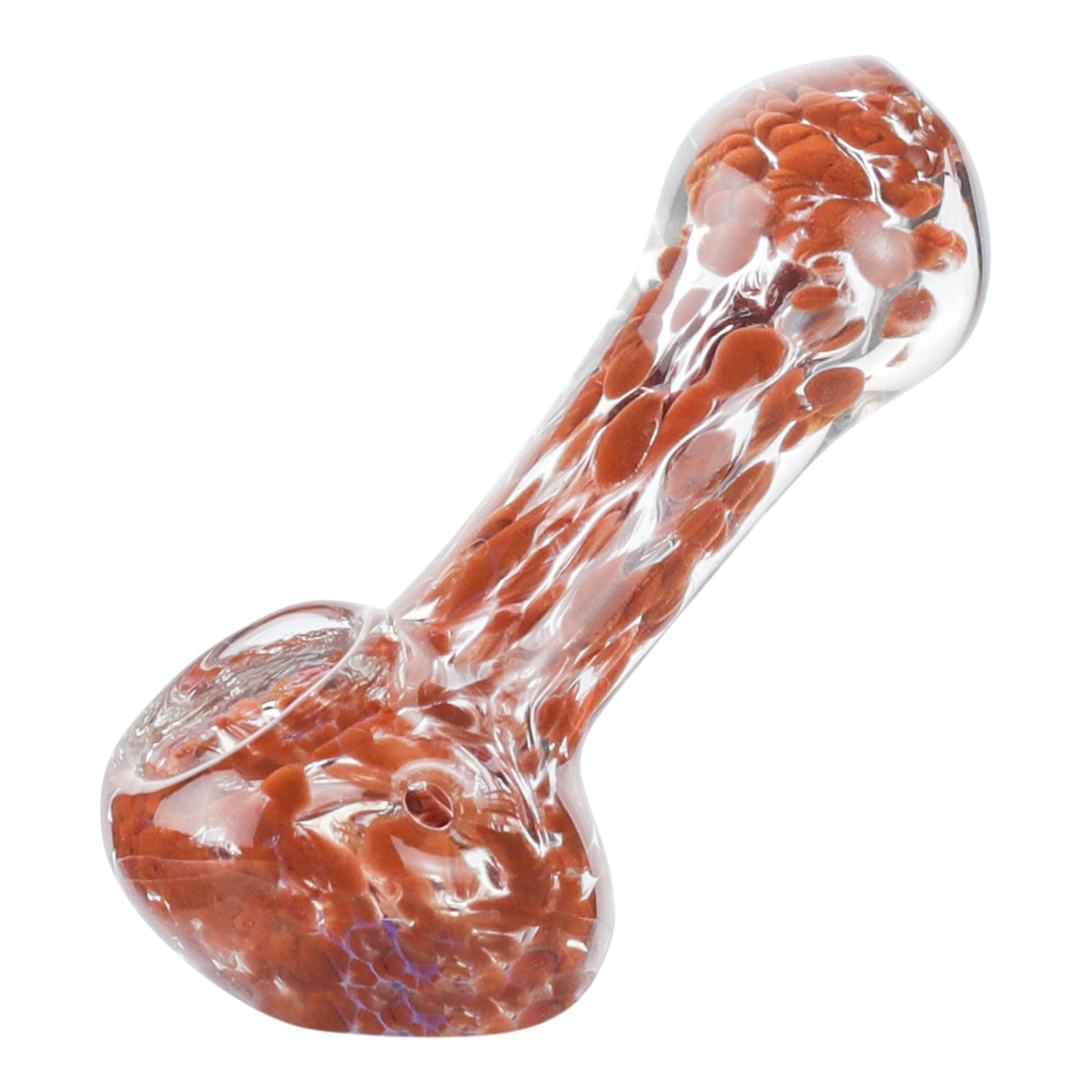 Color Wave Borosilicate Glass Spoon Pipe 3in