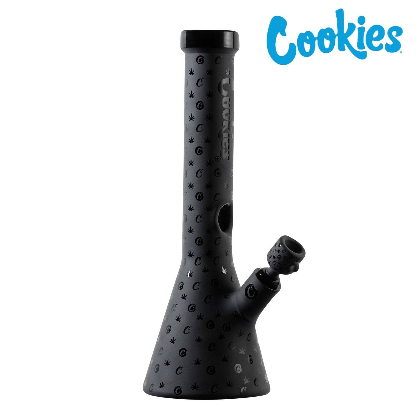 Cookies Glass V Beaker Bong 14in