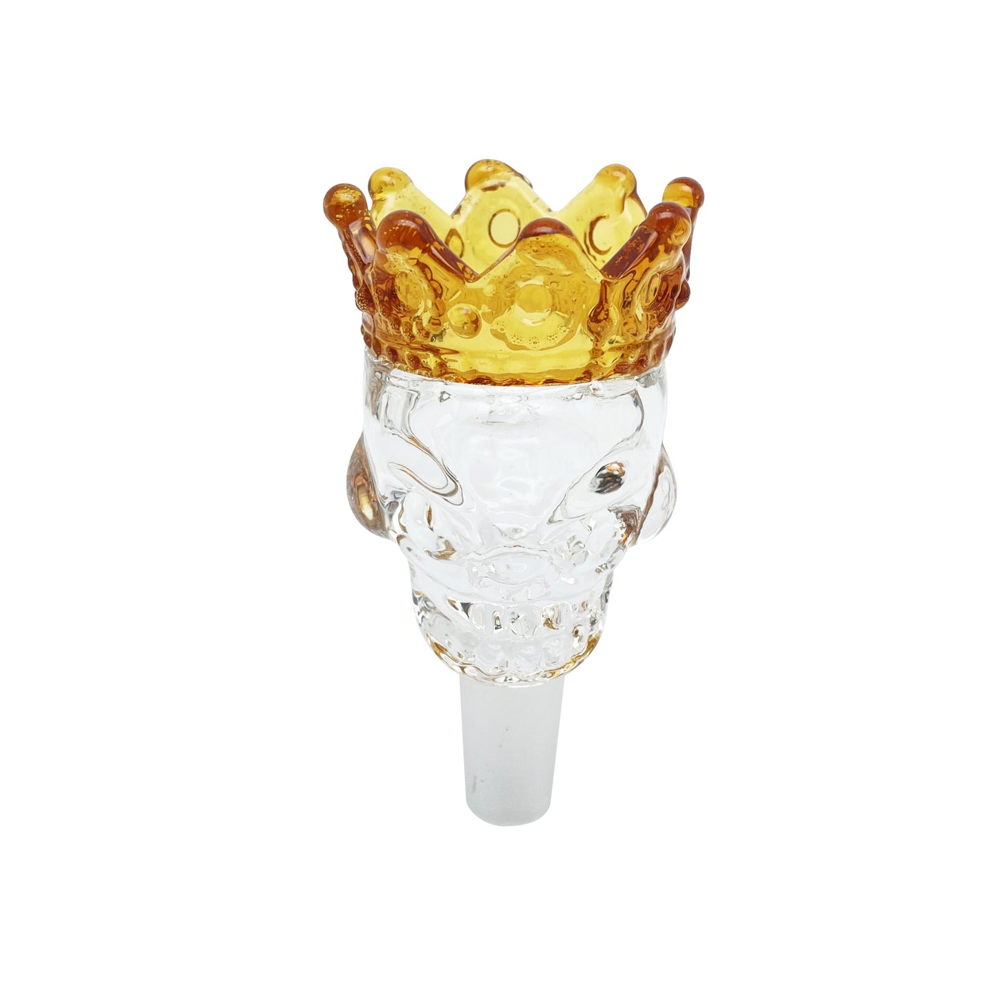 A2Z Crown Bowl 14mm Male Borosilicate Glass Bong Bowl