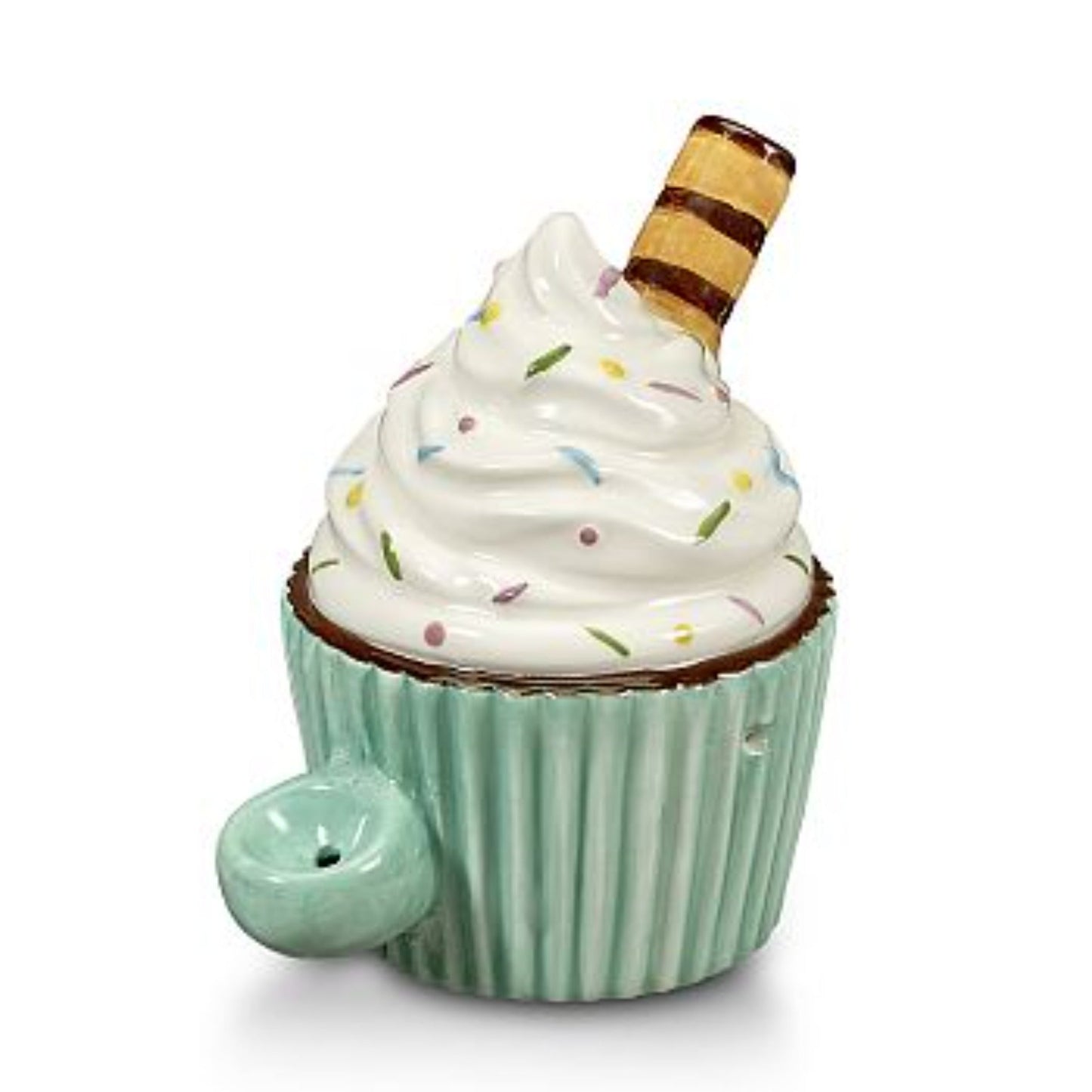 Fashioncraft Cupcake Ceramic Pipe 4in