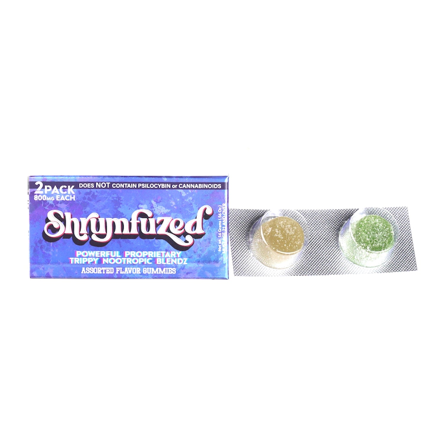 Dazed Shrumfuzed Mushroom Gummies 1600mg 2ct