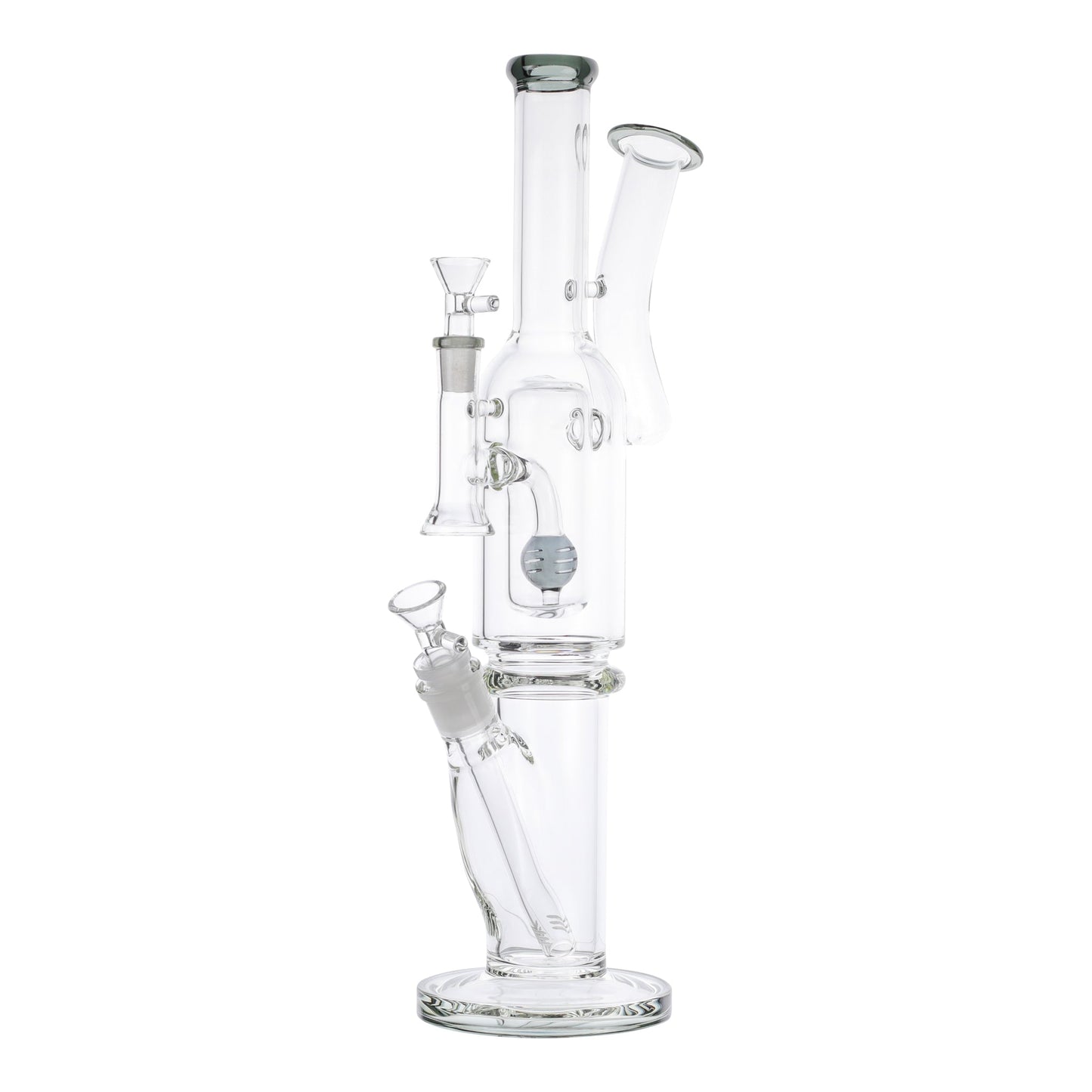 Dual Ultra Percolator Bong 16in Borosilicate Glass