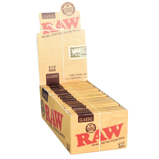 أوراق لف كلاسيك من RAW | بحجم 1 1/2 إنش