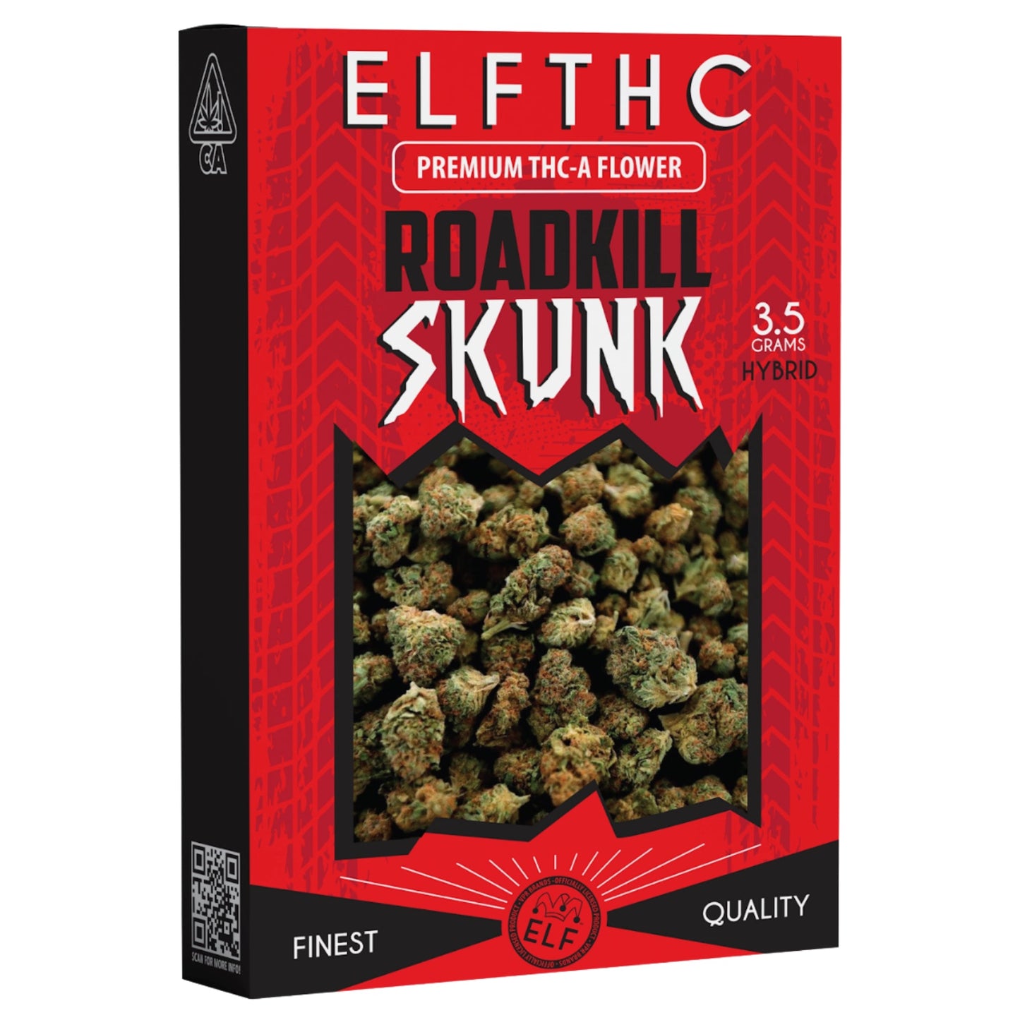 Elf Premium Roadkill Skunk Thc-A Flower 3g