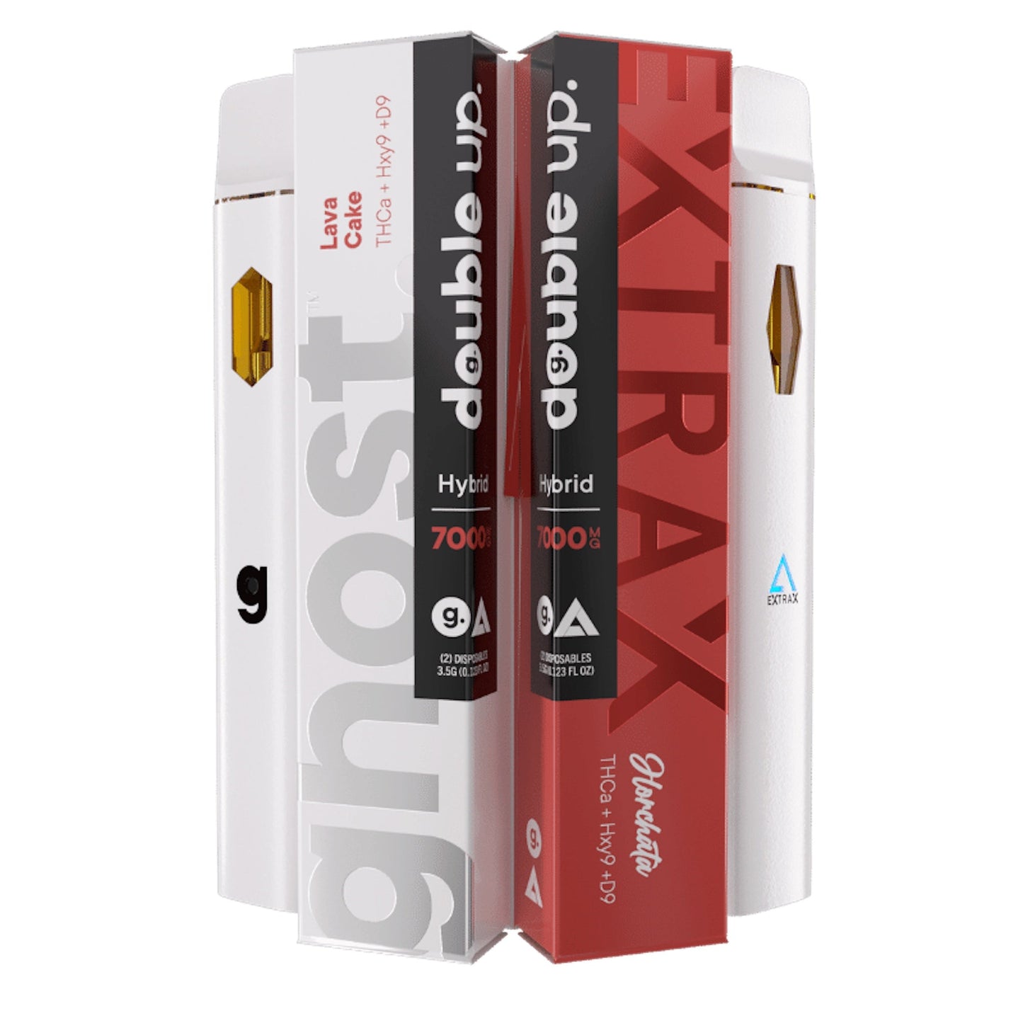 Extrax Ghost THC-A Vaporizer 2 Pack 3500mg