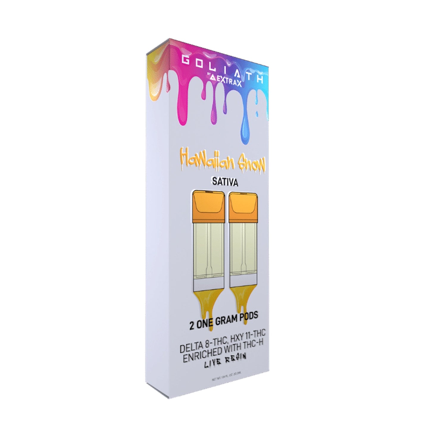 Extrax Goliath THC-B Delta 8 Pods 2 Pack 4000mg
