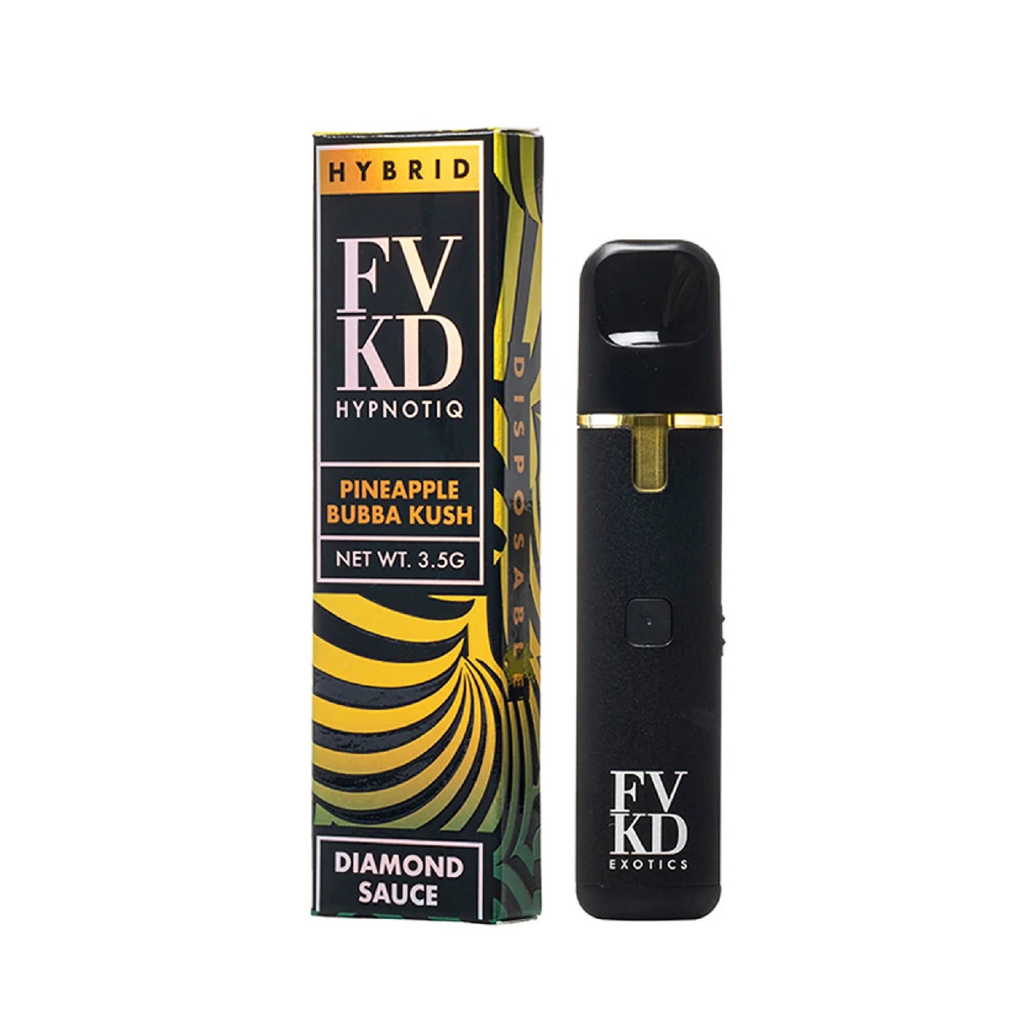 FVKD Hypnotic Diamond Sauce THC-A THC-V Vaporizer 3500mg