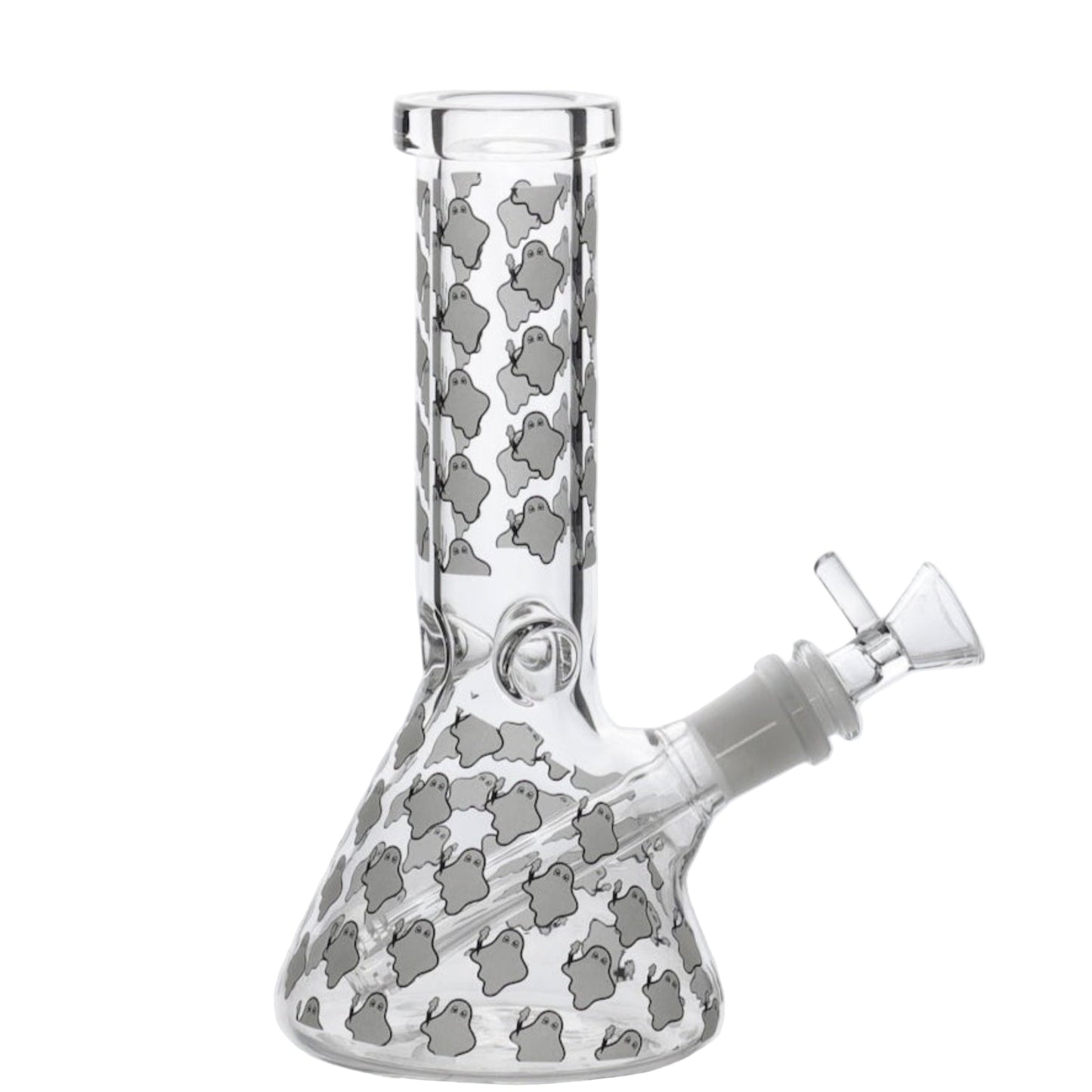 E420 Accessories Glowing Ghoul Beaker Bong 8in