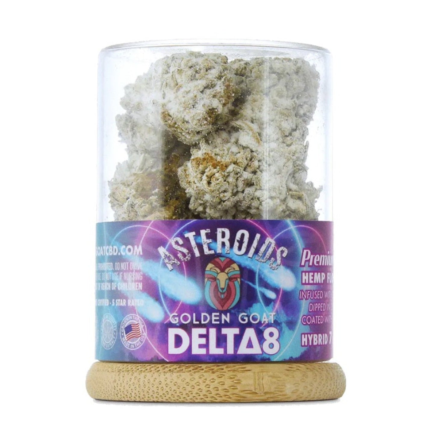 Golden Goat Delta 8 Asteroids 3.5g