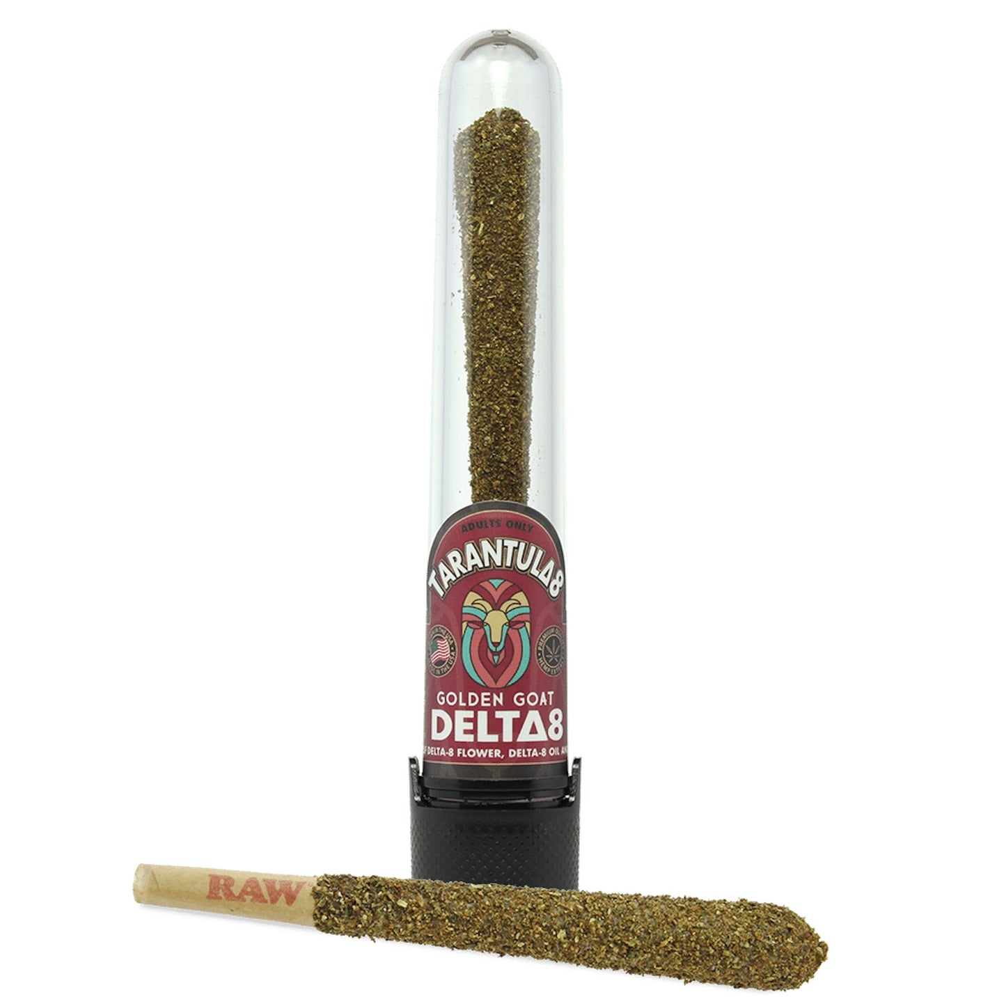 Golden Goat Tarantula Delta 8 Pre-Roll 100mg
