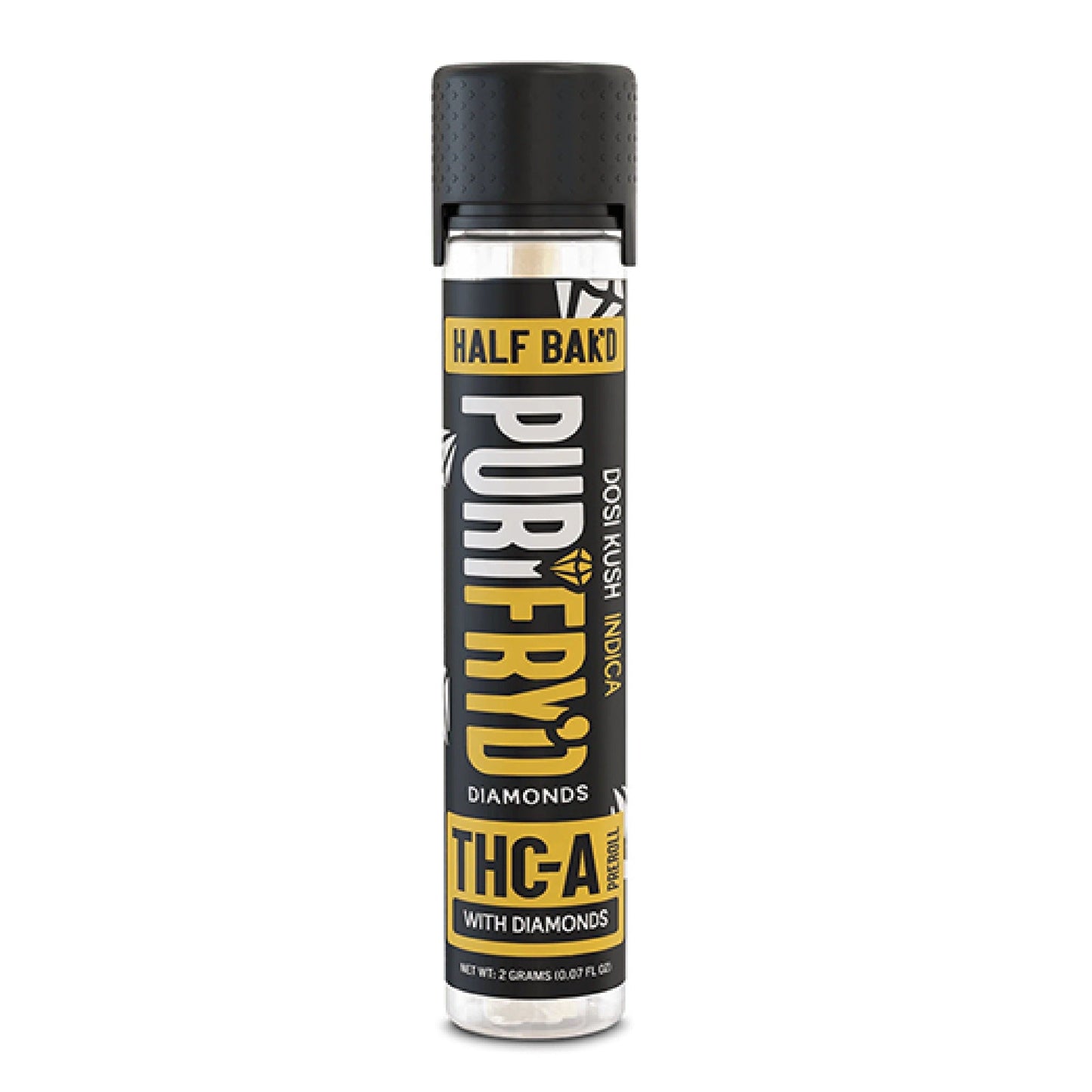 Half Bakd Purifryd THC-A Pre-Rolls 2g