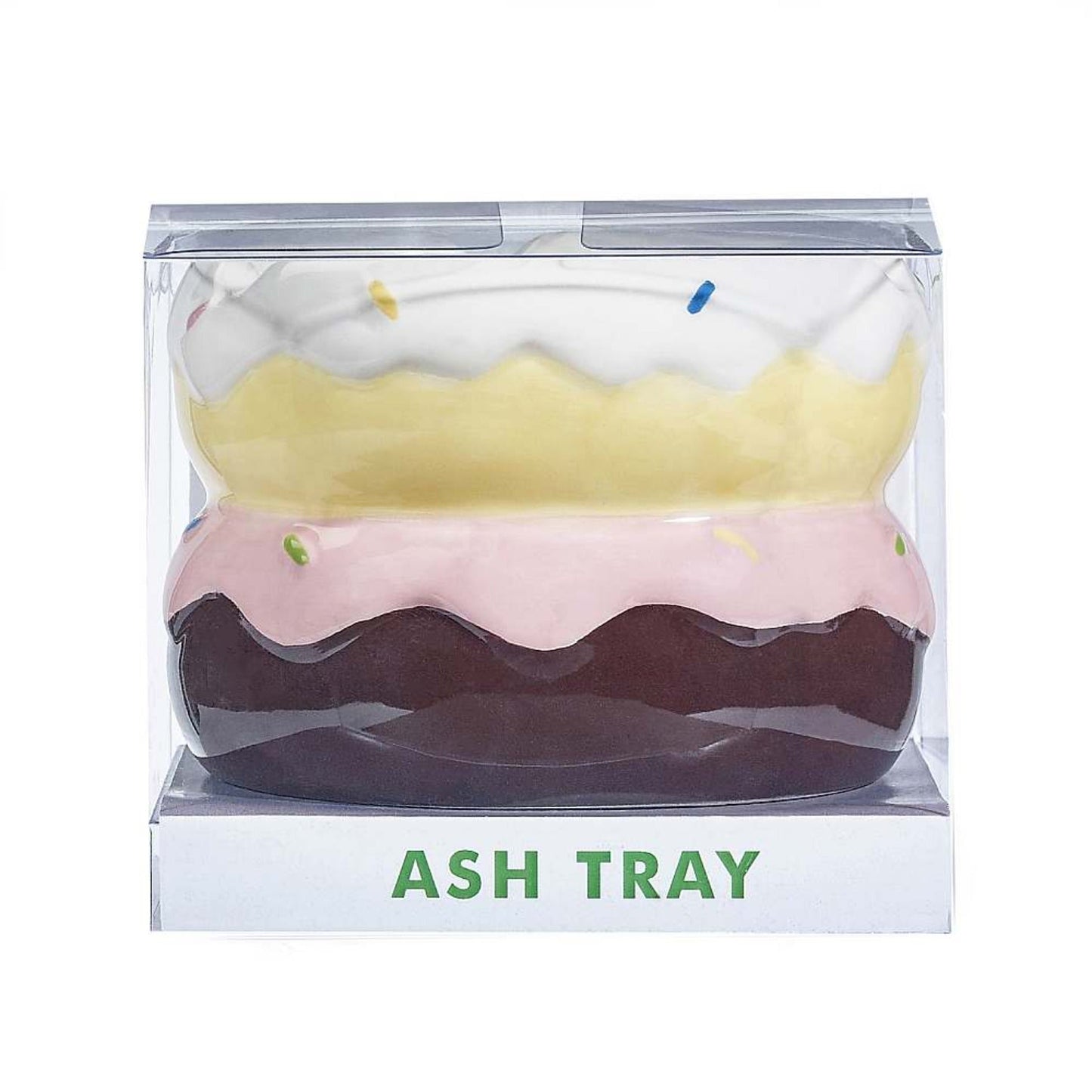 Fashioncraft Iced Donut Ashtray 4in Ceramic