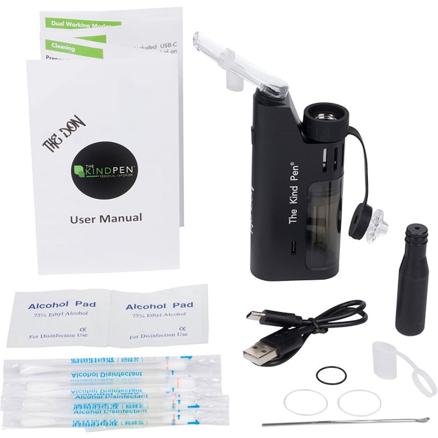 The Kind Pen Don E-Rig Vaporizer 5in