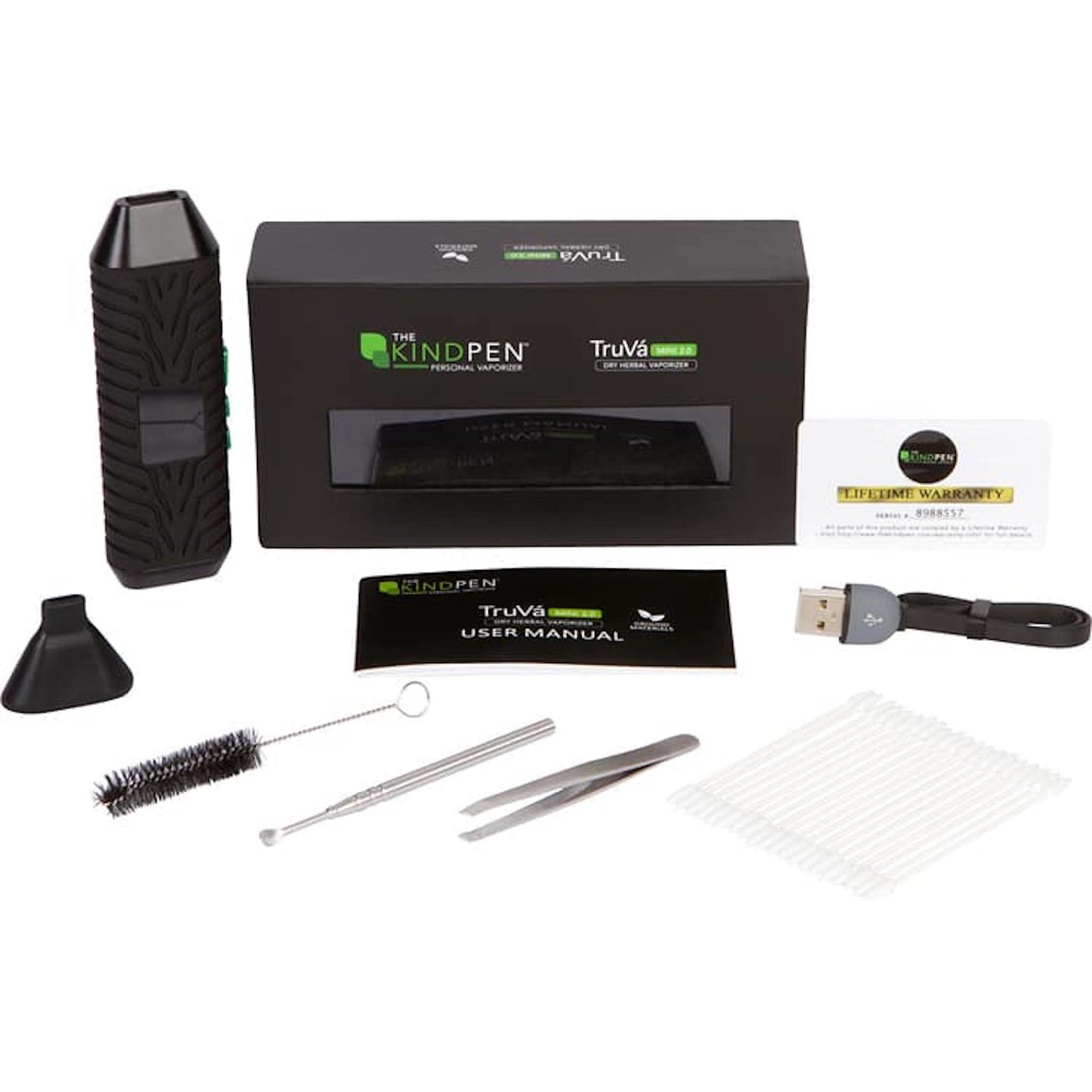 Kind Pen Truva Mini 2.0 Dry Herb Vaporizer 5in