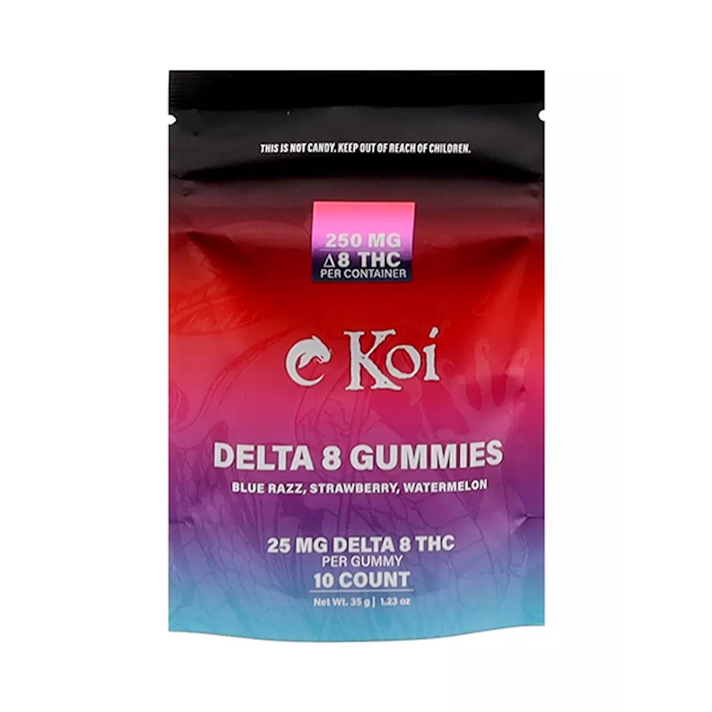 Koi Delta 8 Variety Gummies 250mg