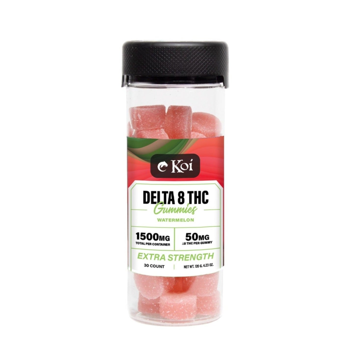 Koi Extra Strength Delta 8 Watermelon Gummies 1500mg