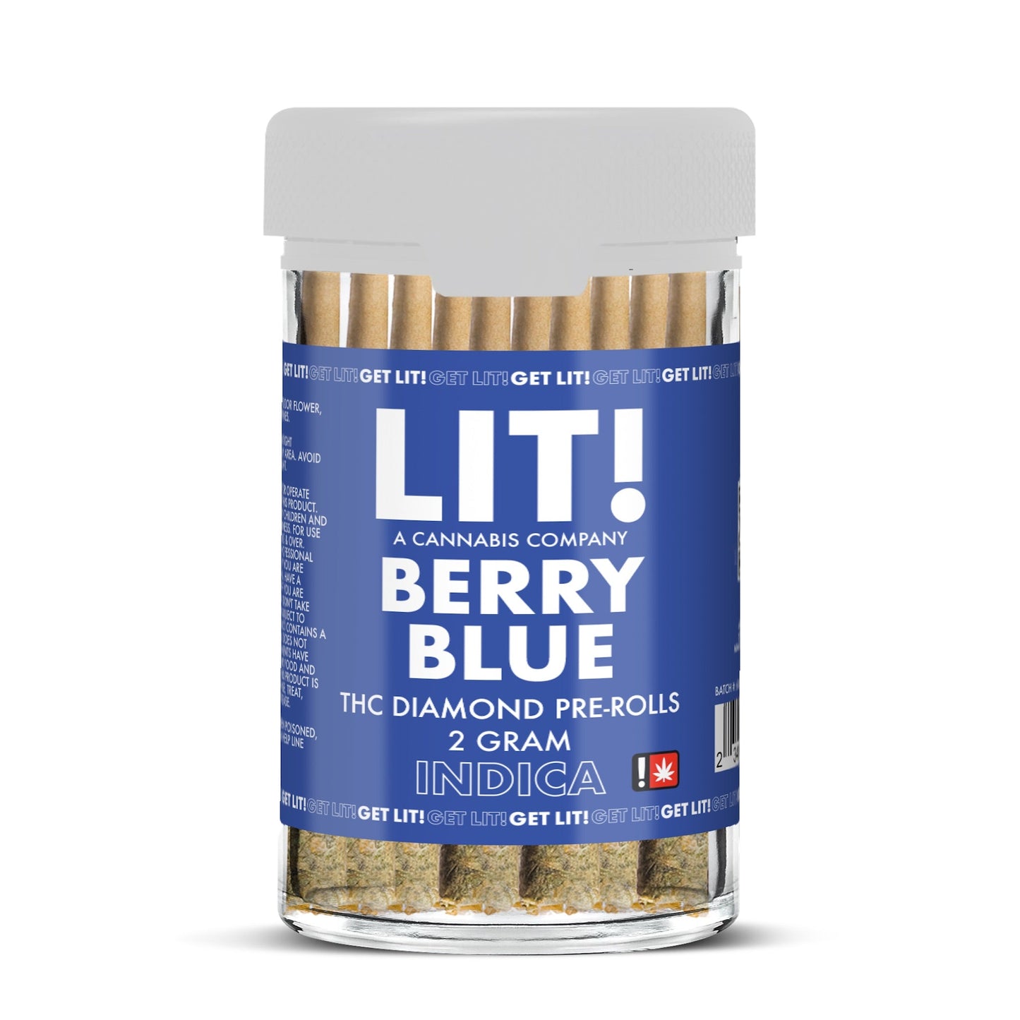 Lit! THC-A Liquid Diamonds Pre-Rolls 10ct 2g