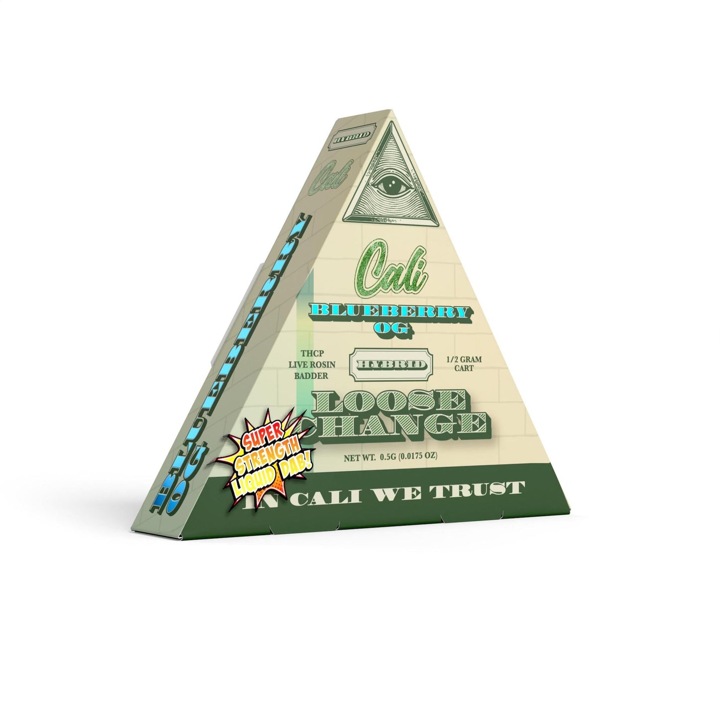 Cali Extrax Loose Change Blueberry OG THC-P Cartridge 500mg