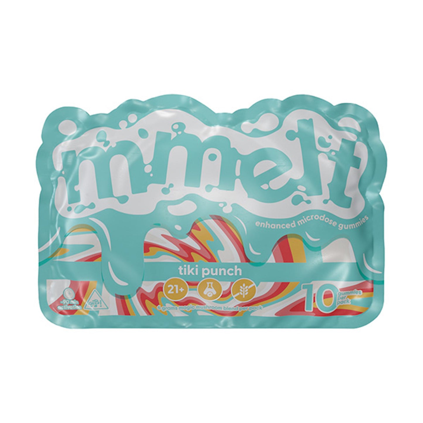 Mmelt Mushroom Tiki Punch Gummies 6000mg 10ct