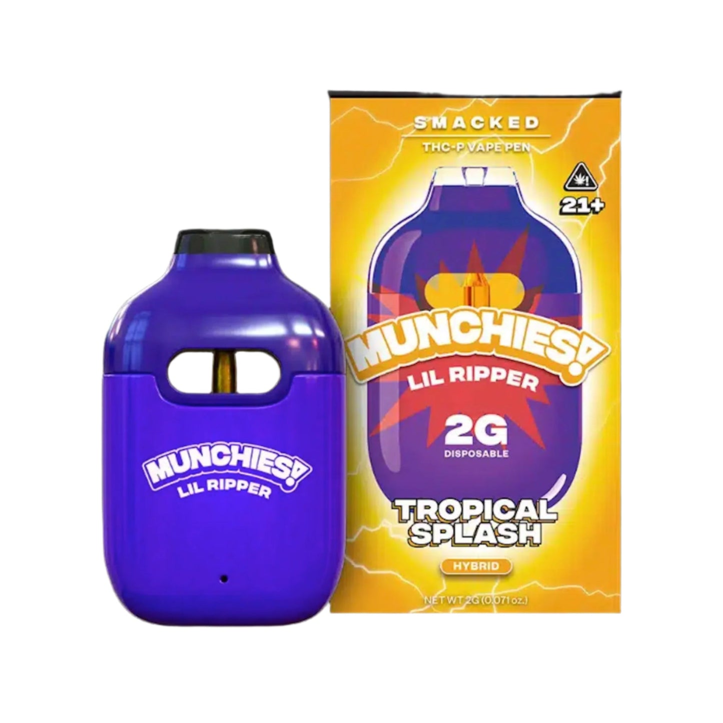 MUNCHIES! Lil Ripper Smacked THC-P Vaporizer 2000mg