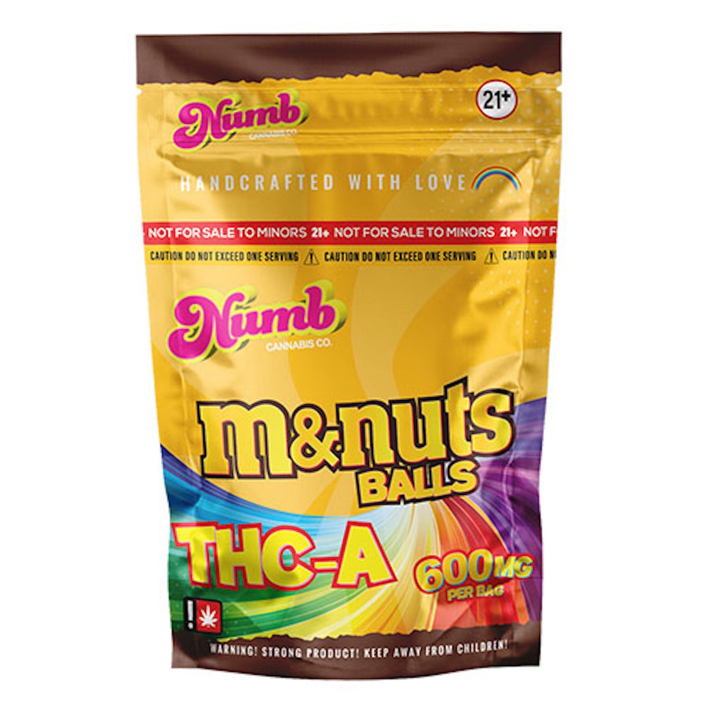 Numb MnNuts THC-A Candies 600mg