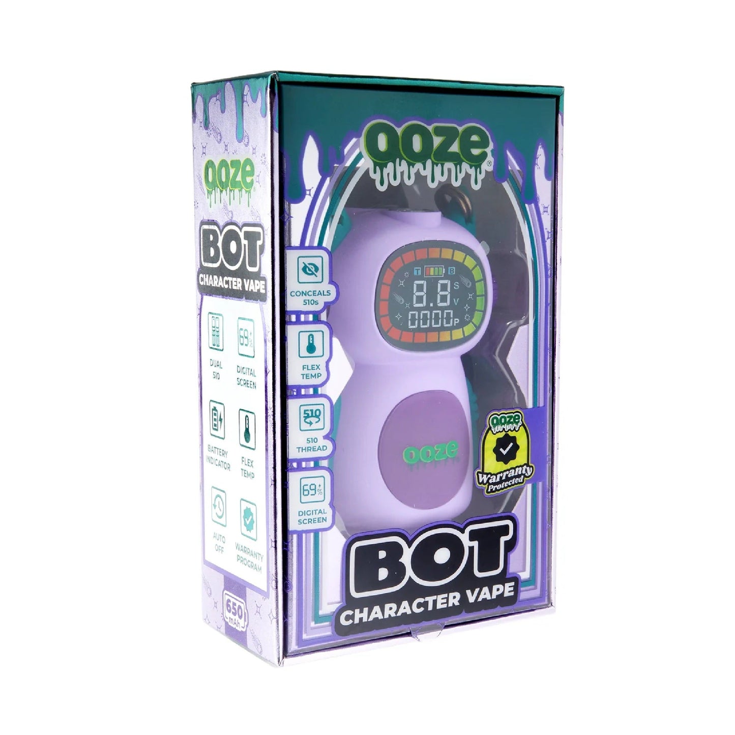 Bot Character Vape Battery 650mAh Ooze