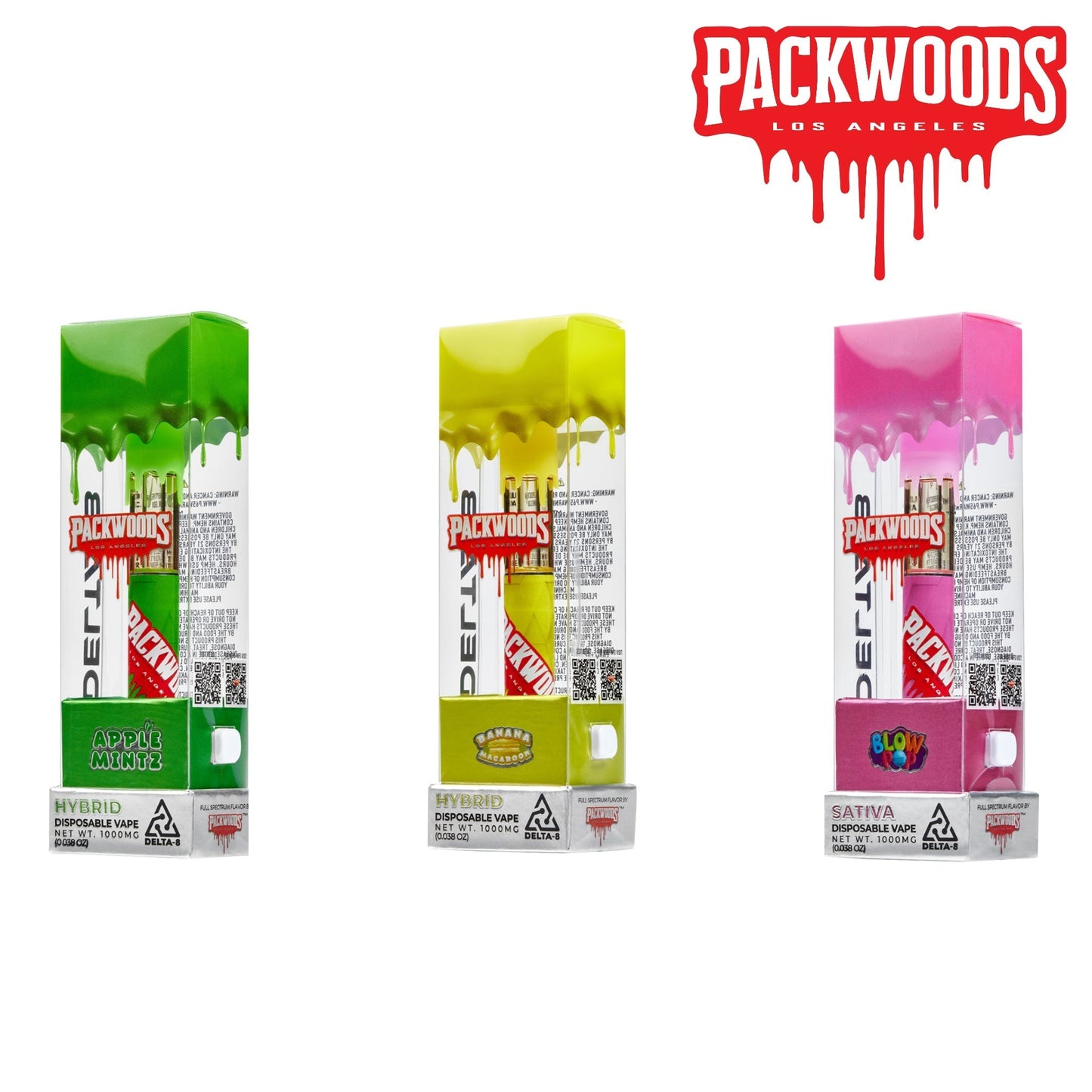 Packwoods Delta 8 Vaporizer 1000mg