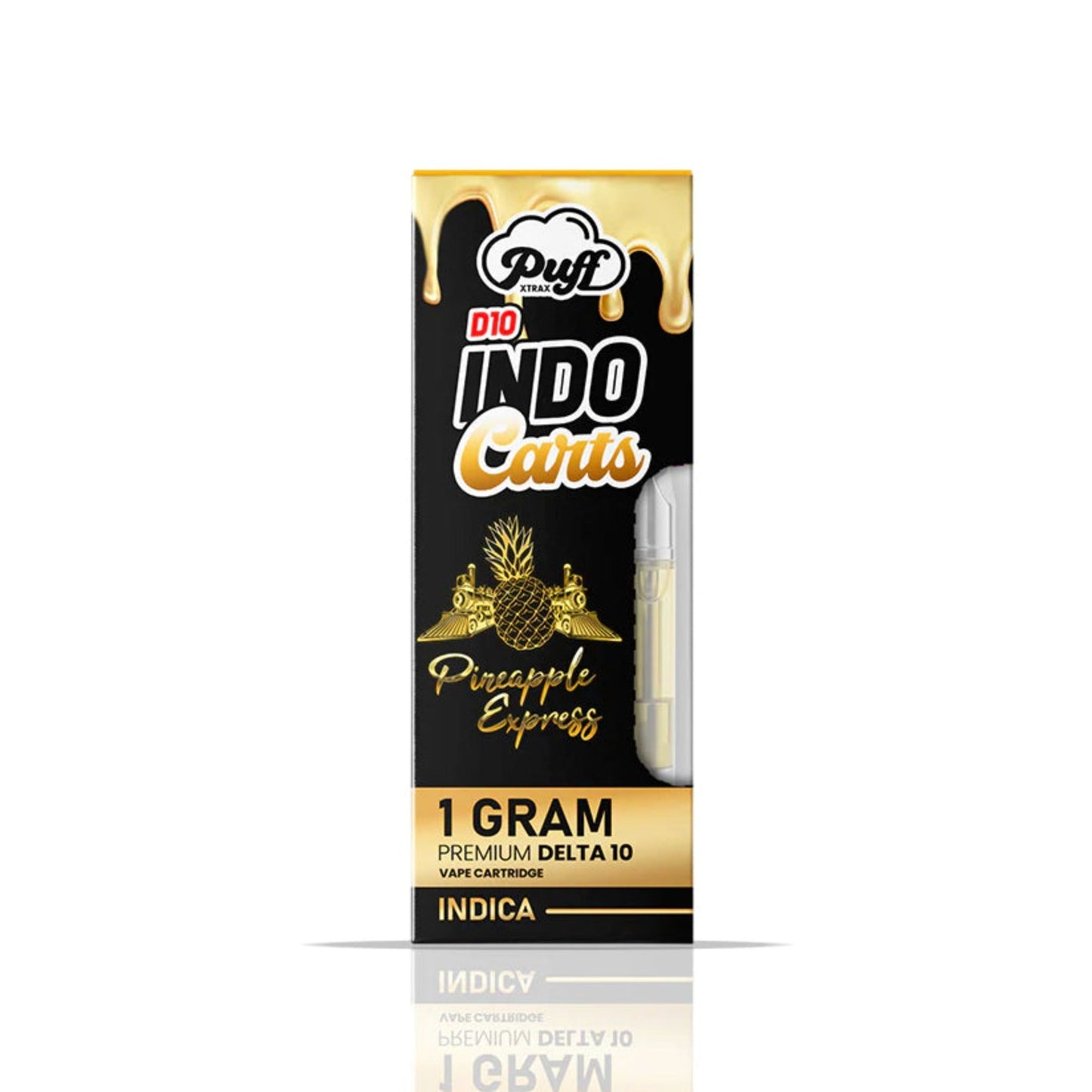 Puff Brands Delta 10 Indo Cartridge 1000mg 510 Thread