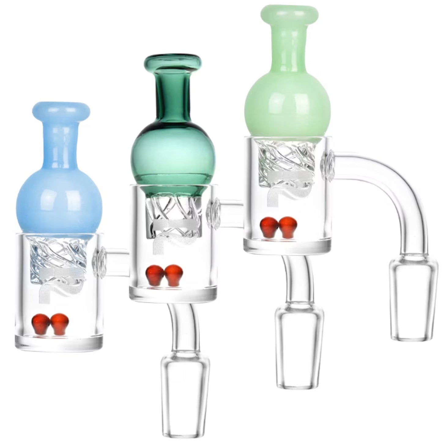 Pulsar Quartz Banger w/ Helix Carb Cap 14mm Male