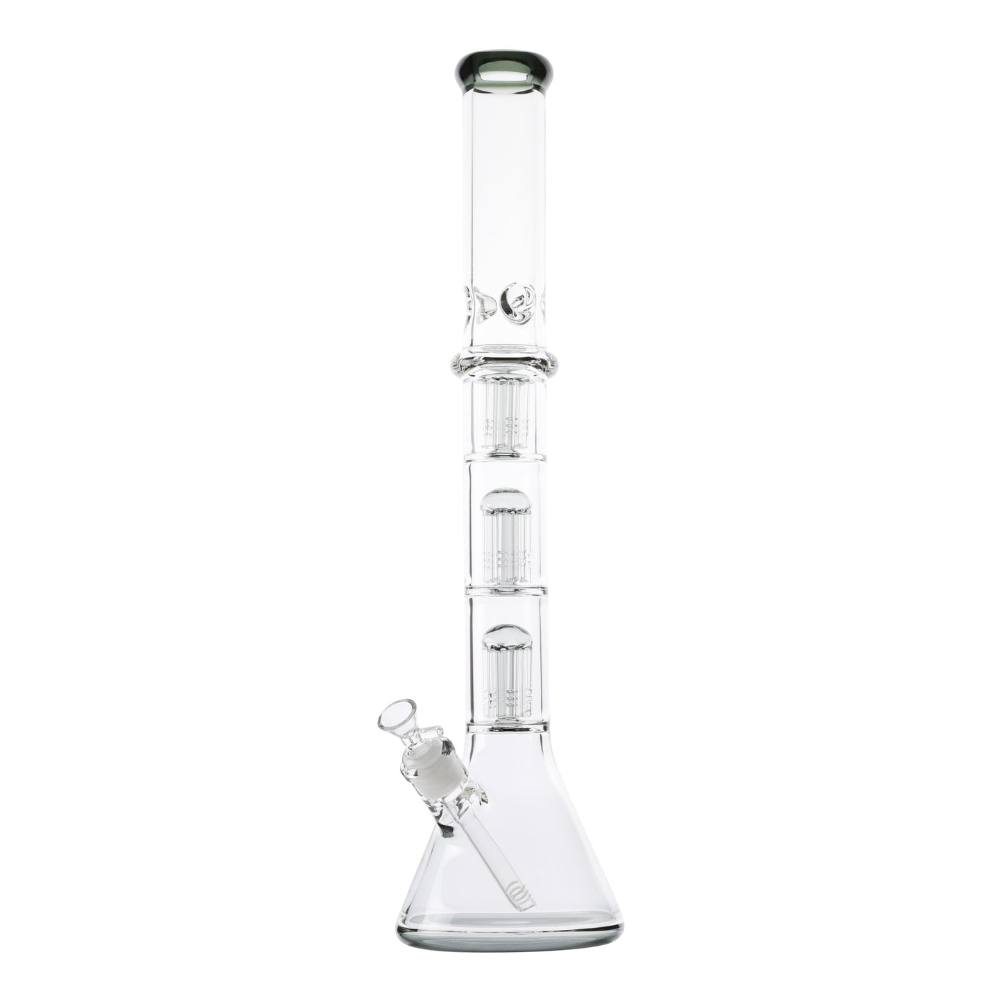 YX Ringed Triple Tree Perc Bong 21in