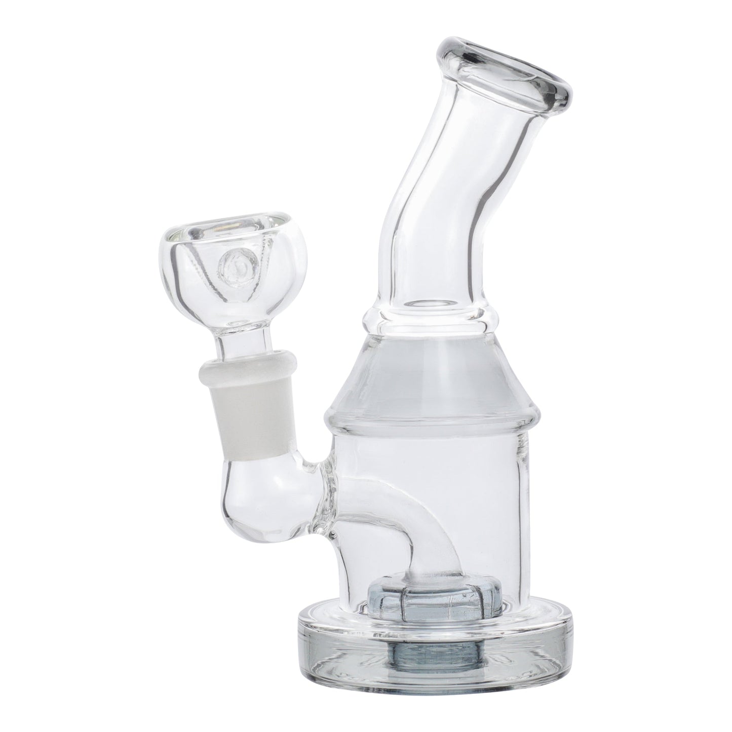 Silver Matrix Mini Bong 5in