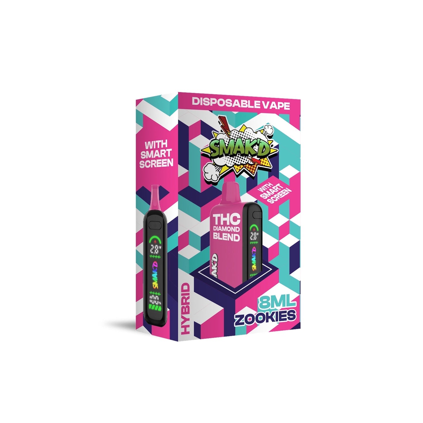 Smakd Diamond Blend THC-A Vaporizer 8000mg