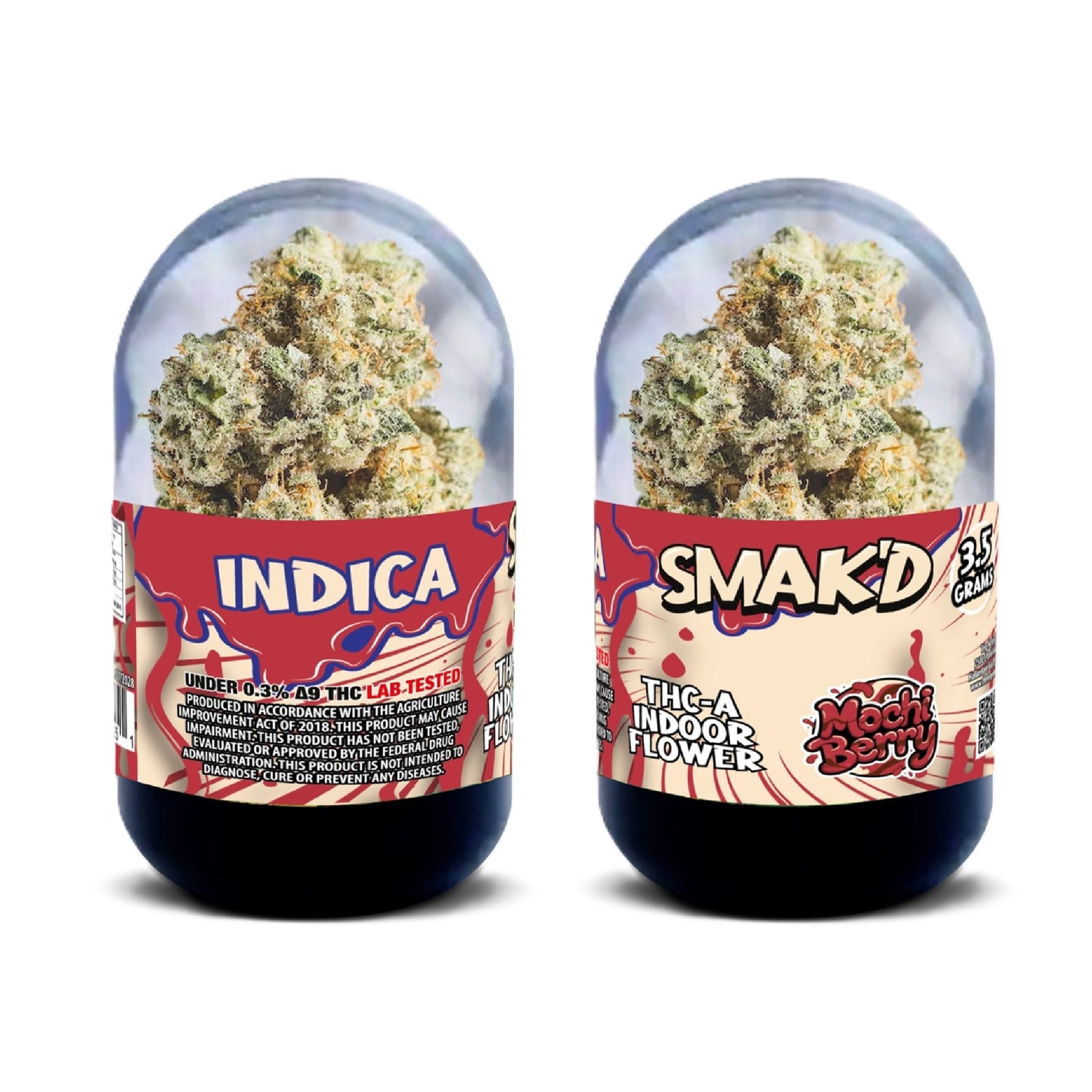 Smakd Mochi Berry Hybrid THC-A Flower 3.5g
