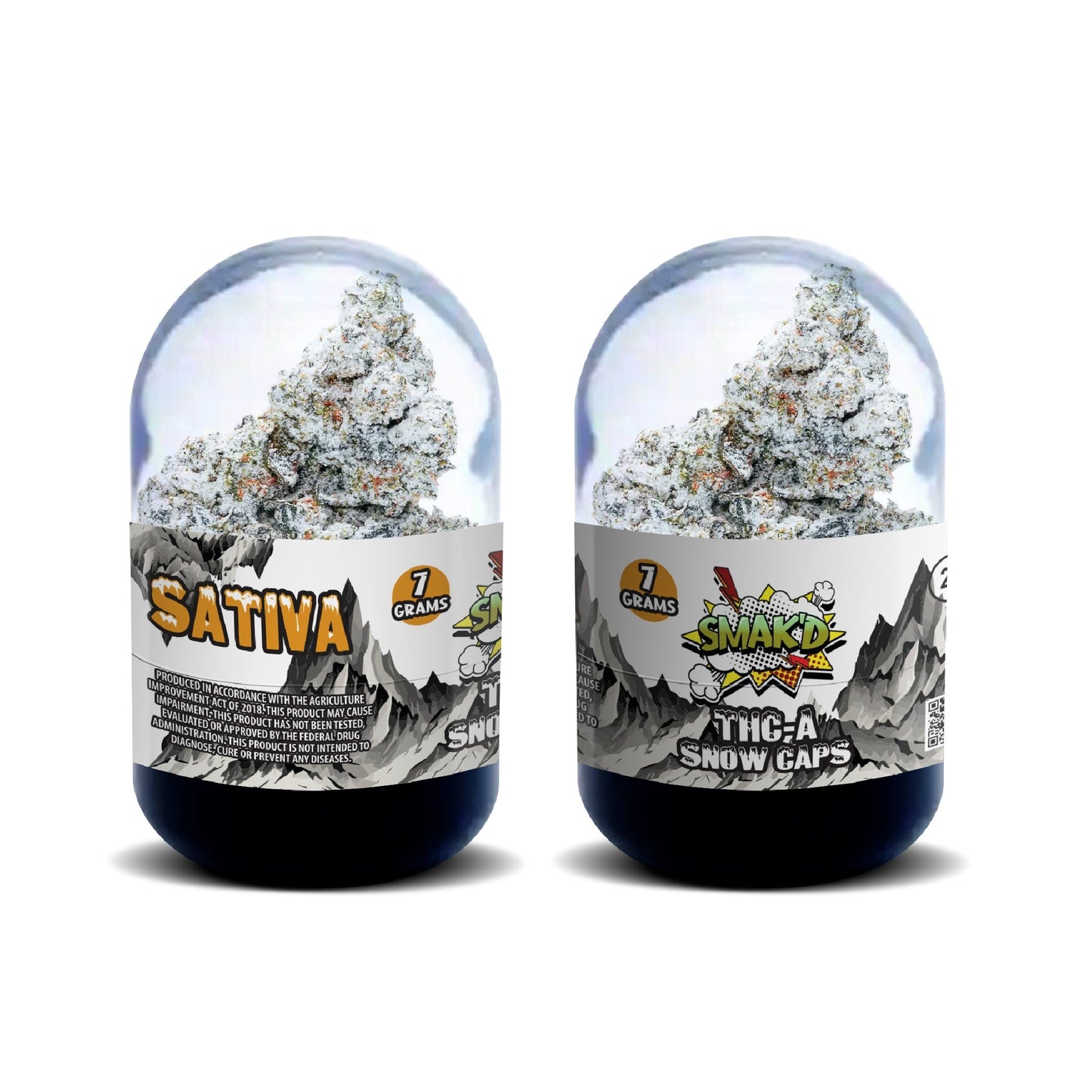 Smak'd Snow Caps Sativa THC-A Flower 7g