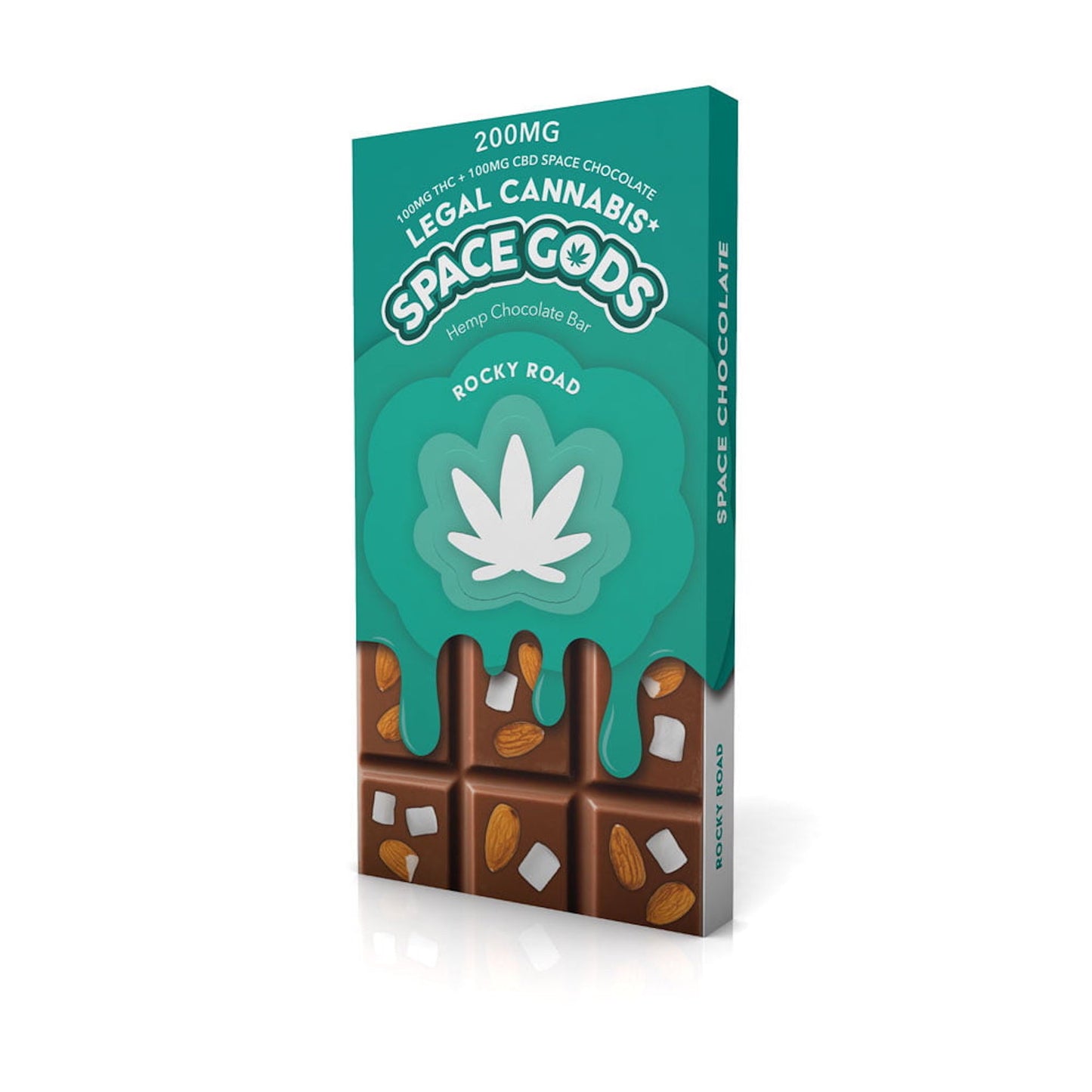 Space Gods Delta 9 CBD Chocolate Bar 100mg